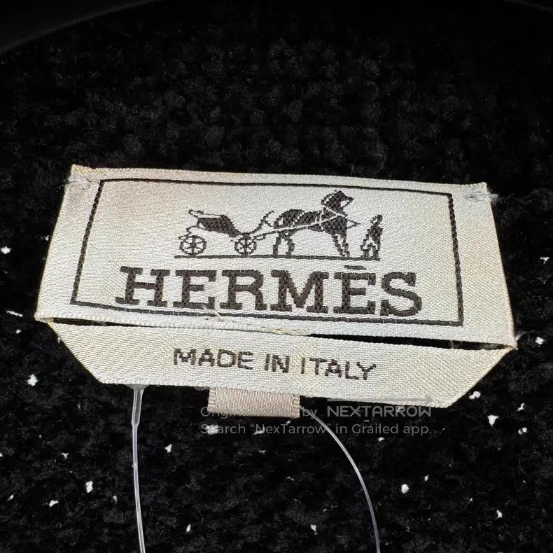 Hermes Hermes Exclusive Mulberry Silk Knit Cardigan Size US L / EU 52-54 / 3 - 5 Thumbnail