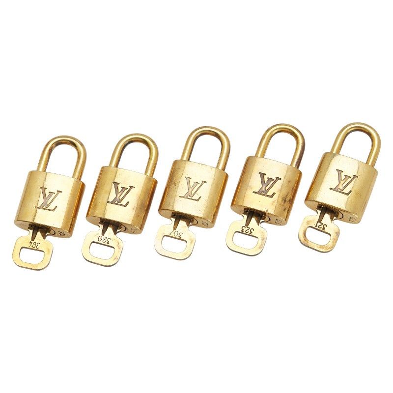 Louis Vuitton Louis Vuitton Cadena Padlock Key Set Accessory Metal Other DUTY FREE for USA