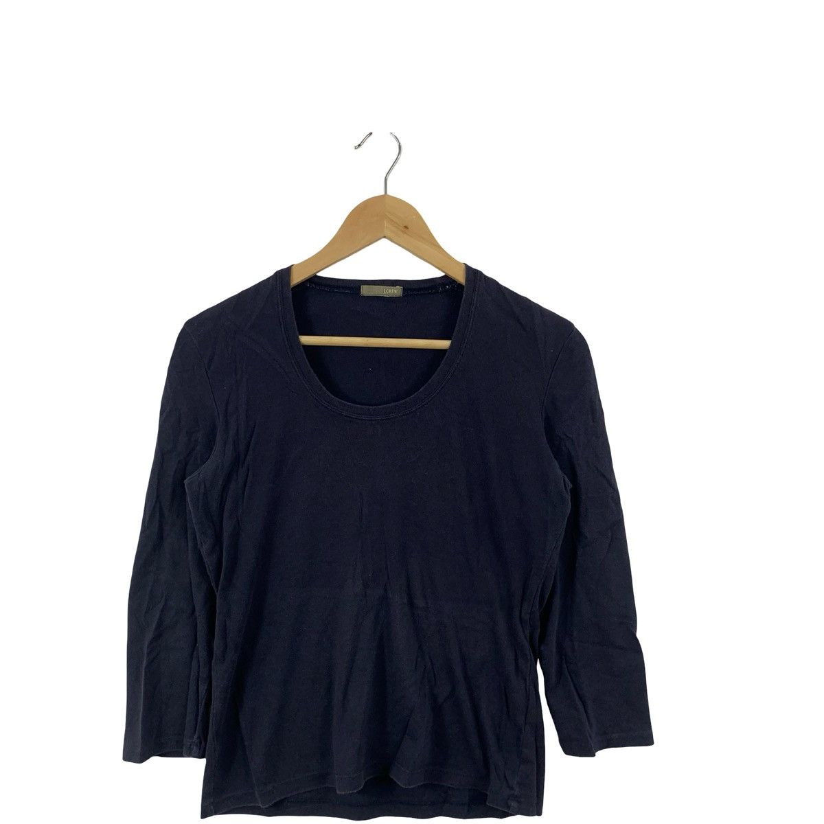 J.Crew J.Crew 3/4 Sleeve Scoop Neck Top Basic Casual Shirt Size XS / US 0-2 / IT 36-38 - 5 Thumbnail