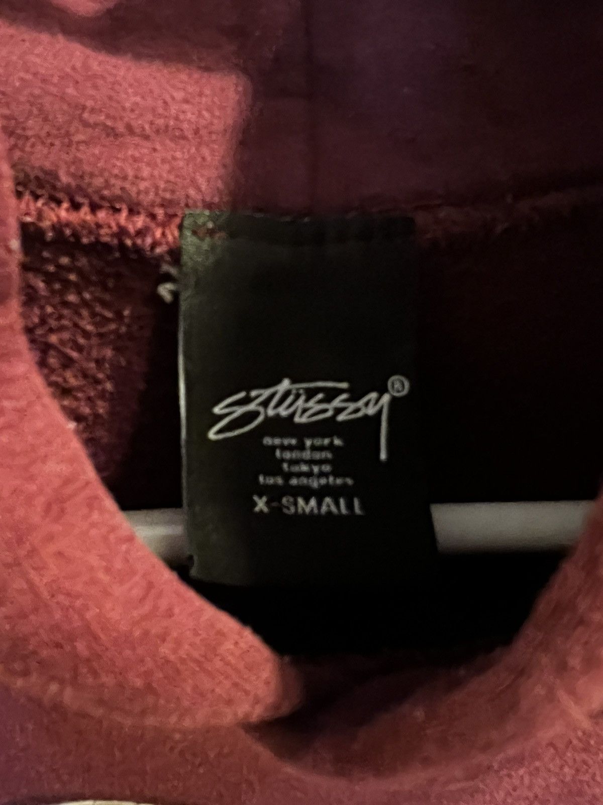 Stussy × Vintage STÜSSY Center Hit Hoodie Size US XS / EU 42 / 0 - 6 Thumbnail