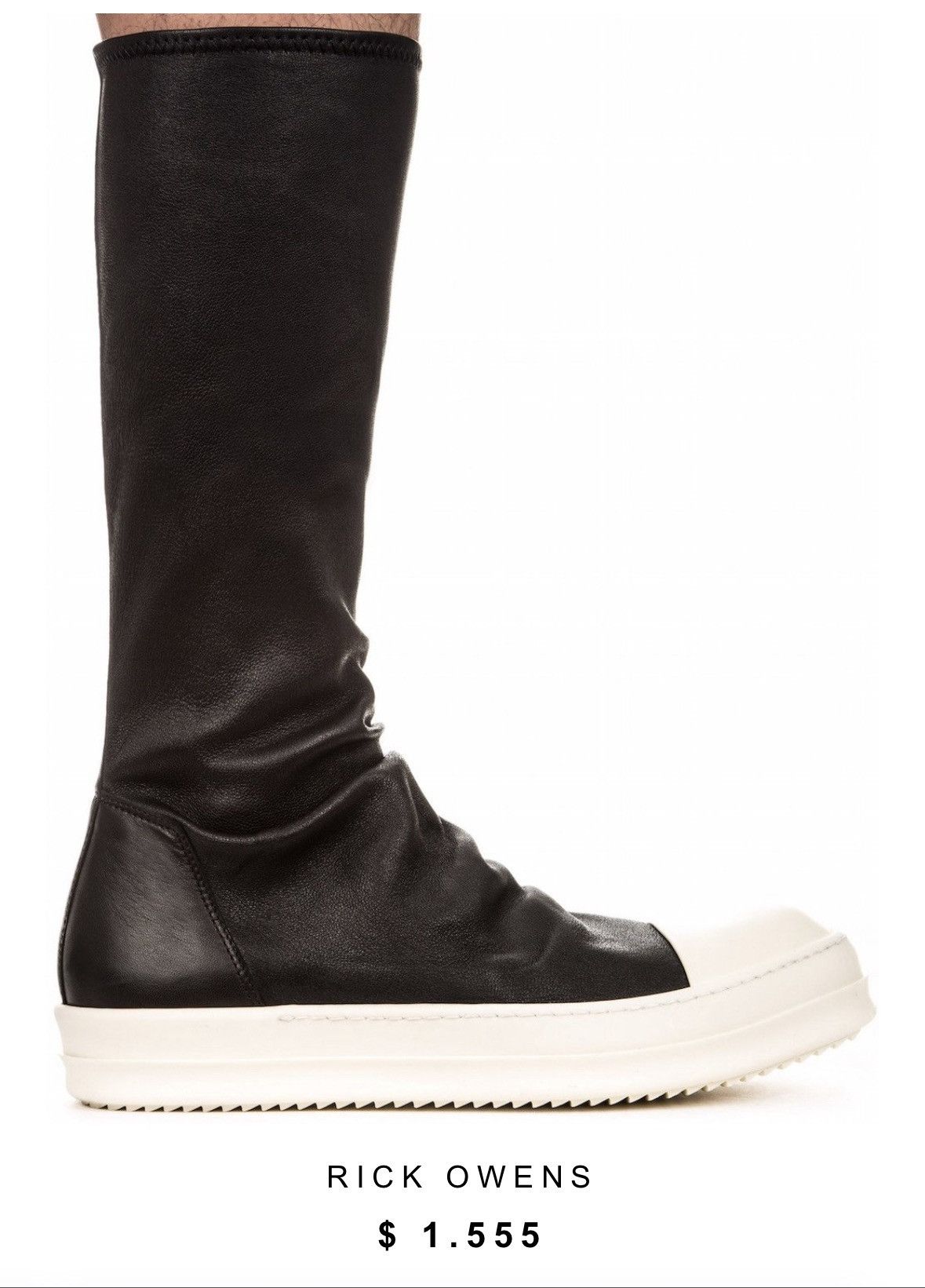 Rick Owens Rick Owens Sock Sneakers Size US 11 / EU 44 - 1 Thumbnail
