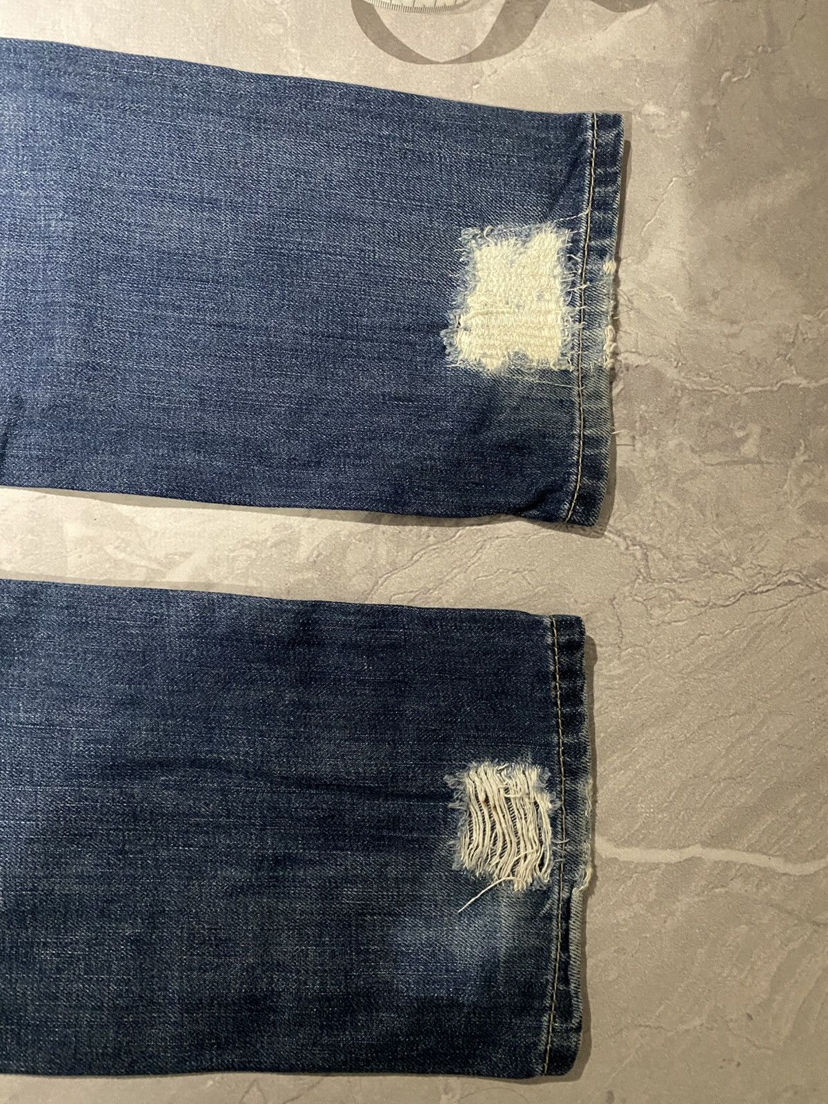 Japanese Brand Rare Avant Garde Slim Denim Size US 30 / EU 46 - 9 Thumbnail
