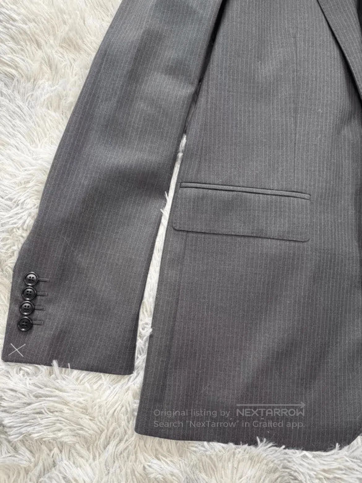 Celine Sz 48 Celine 23AW Stripe Blazer Jacket. Size US M / EU 48-50 / 2 - 3 Thumbnail