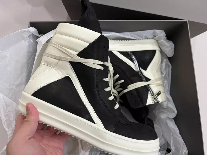 Rick Owens Rick owens performa rubber tapes geobasket in black
