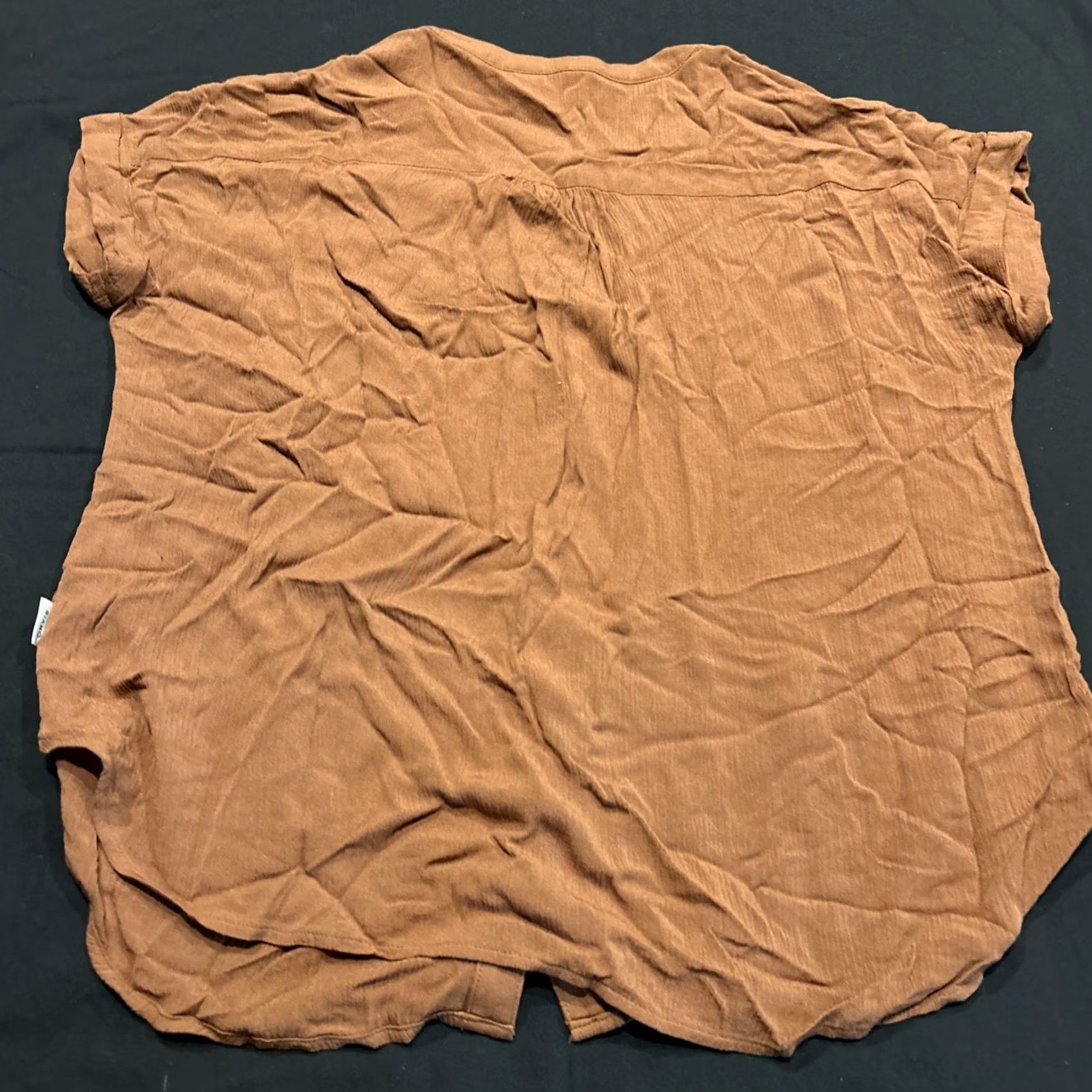 Orvis Orvis Shirt Womens S Orange Sleeveless Button Up Outdoor Hiking Camp Casual A36 Size S / US 4 / IT 40 - 3 Thumbnail