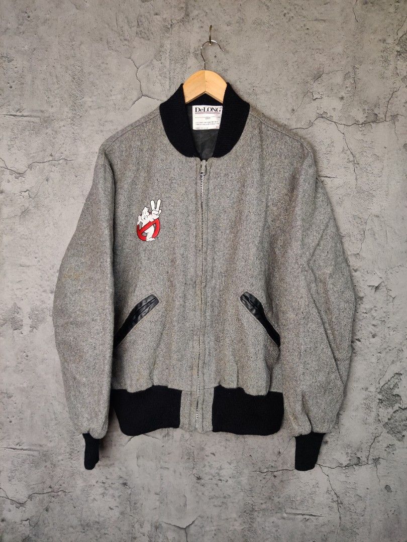 Delong Ghost Busters Varsity Jacket