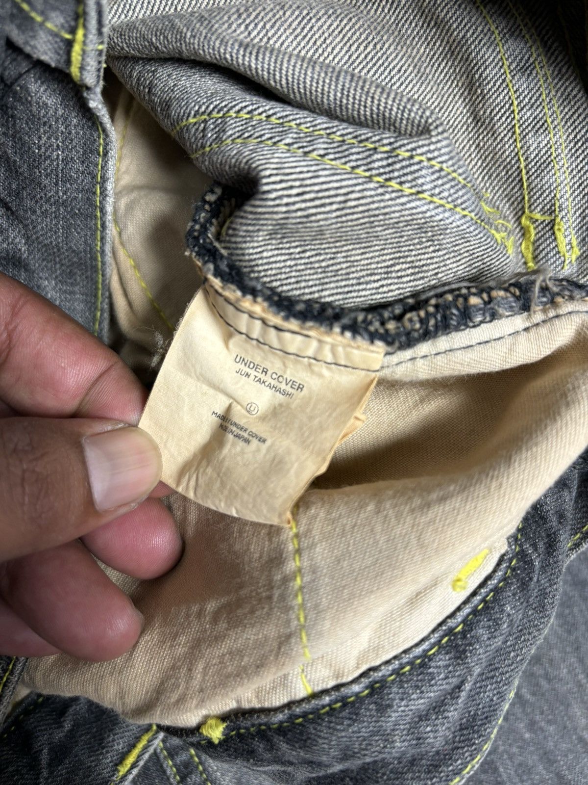 Undercover Undercover SS02 Priod Diamond Jeans. S0337 Size US 29 - 7 Thumbnail