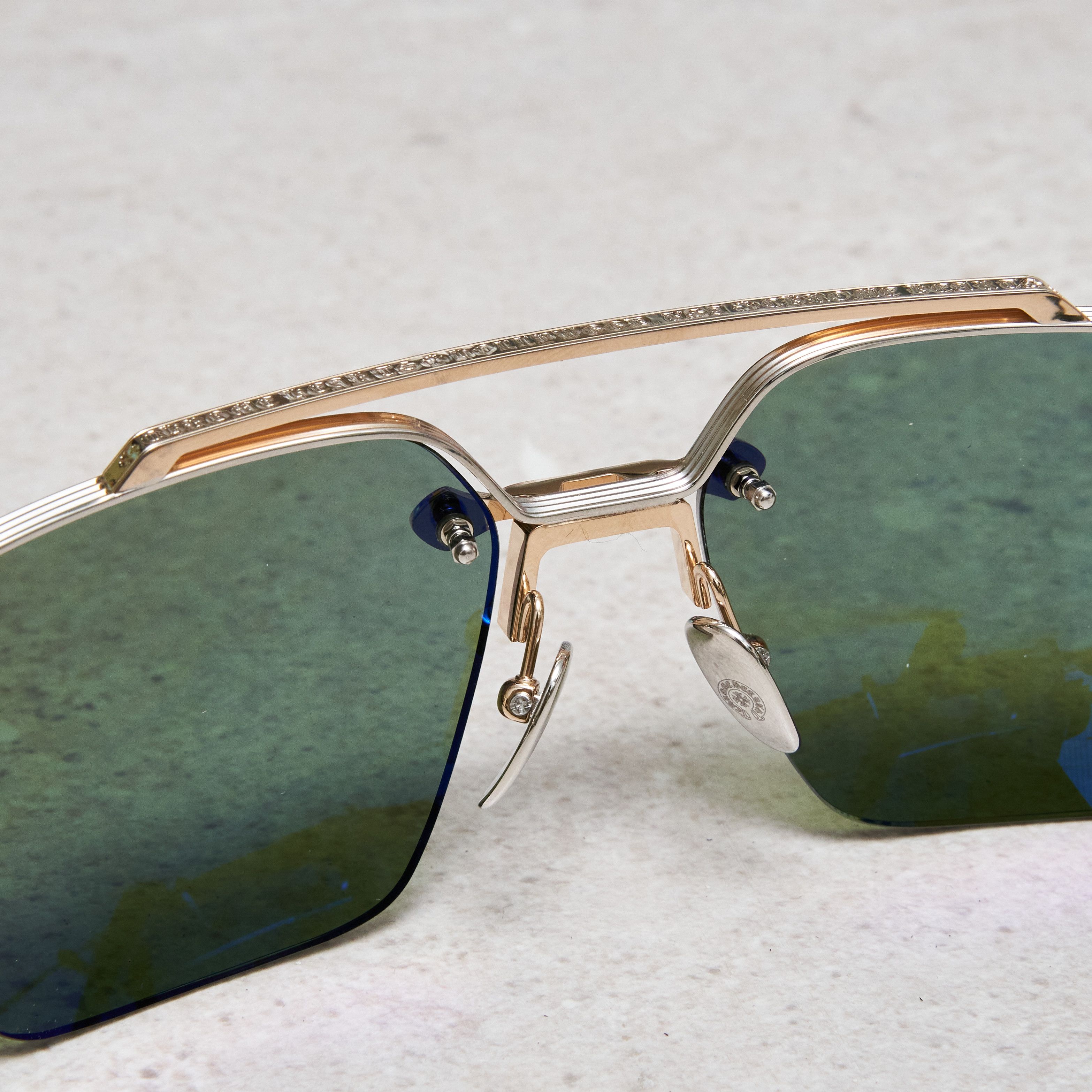 Chrome Hearts CHROME HEARTS BIDI ESEM Shiny Silver-Gold Plated - Marine Size ONE SIZE - 2 Thumbnail