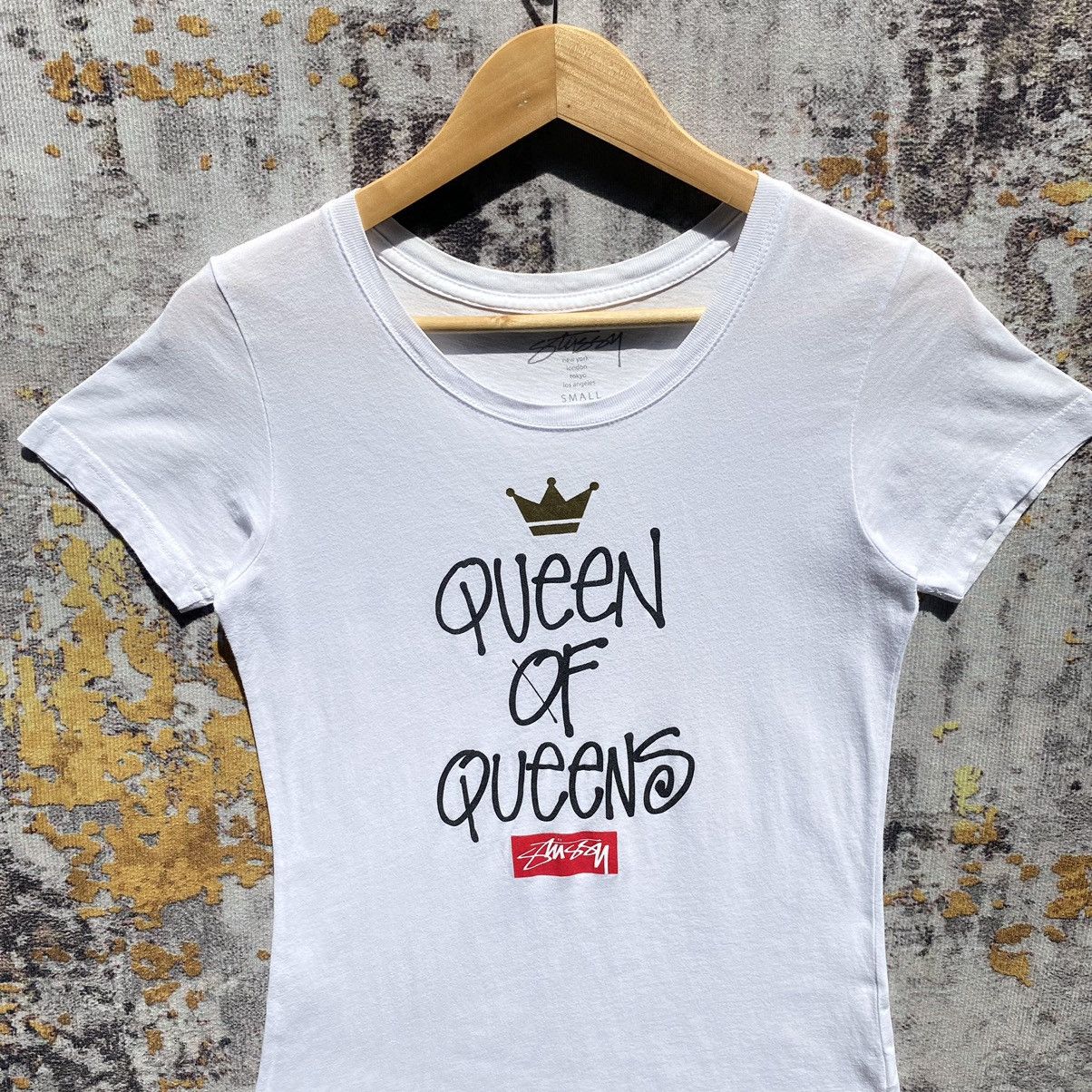 Stussy Stussy New York Queen Of Queens Shirt Stussy Streetwear Size S / US 4 / IT 40 - 4 Thumbnail