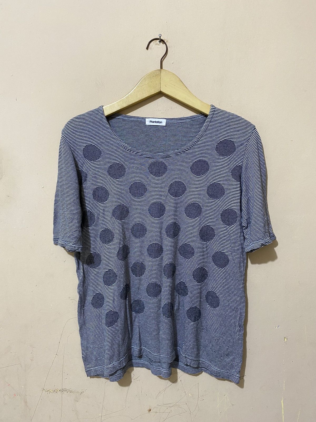 Issey Miyake Issey Miyake Plantation Polkadot Tshirt Size M / US 6-8 / IT 42-44 - 1 Thumbnail