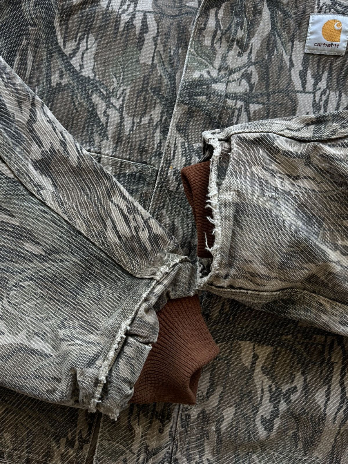 Carhartt CARHARTT REALTREE MOSSY OAK J63MOT J22 DETROIT JACKET CROP Size US L / EU 52-54 / 3 - 5 Thumbnail