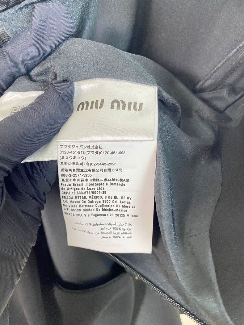 Prada Miu Miu Sequin Back Cross Strap Dress-2506 Size L / US 10 / IT 46 - 8 Thumbnail