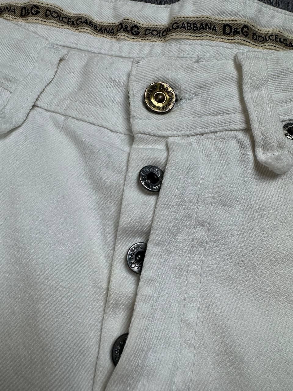 Dolce & Gabbana Vintage Dolce&Gabbana White Jeans Denim Size 34" / US 12 / IT 48 - 18 Thumbnail