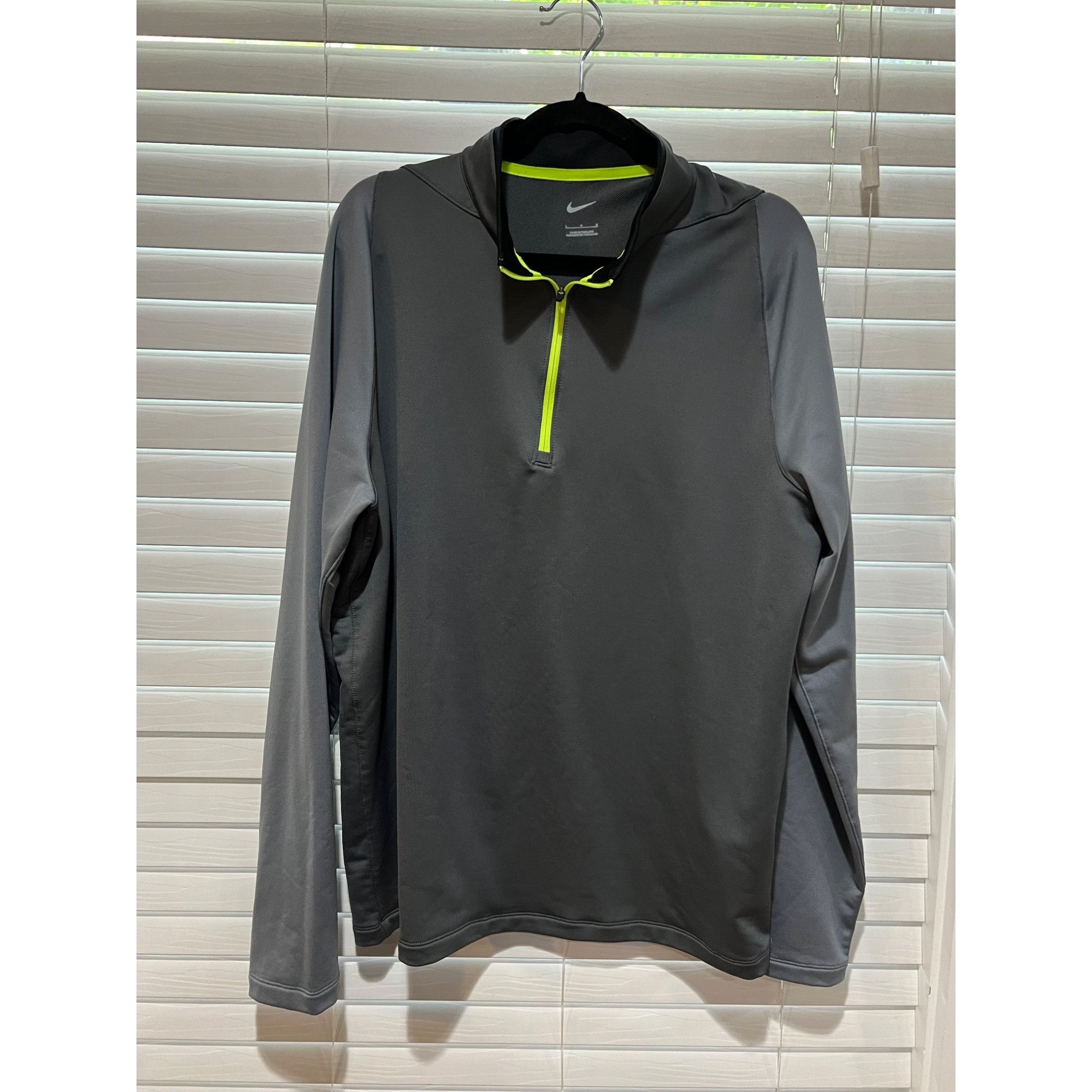 Nike Nike Long Sleeve 1/4 Zip Pullover - Size L Size US L / EU 52-54 / 3 - 1 Thumbnail