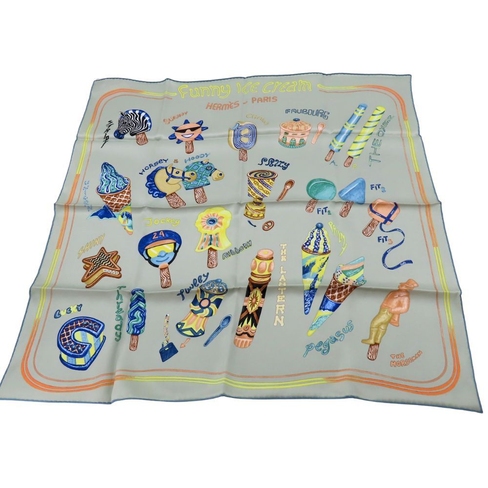 Hermes Hermes Hermes CARRE 70 Silk Scarf Others Scarf DUTY FREE for USA Size ONE SIZE - 1 Thumbnail