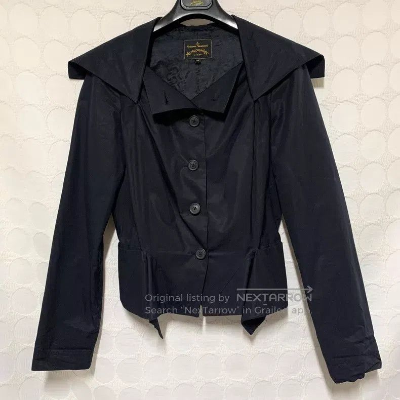 Vivienne Westwood Vivienne Westwood Lapel sculptural black jacket Size M / US 6-8 / IT 42-44 - 4 Thumbnail