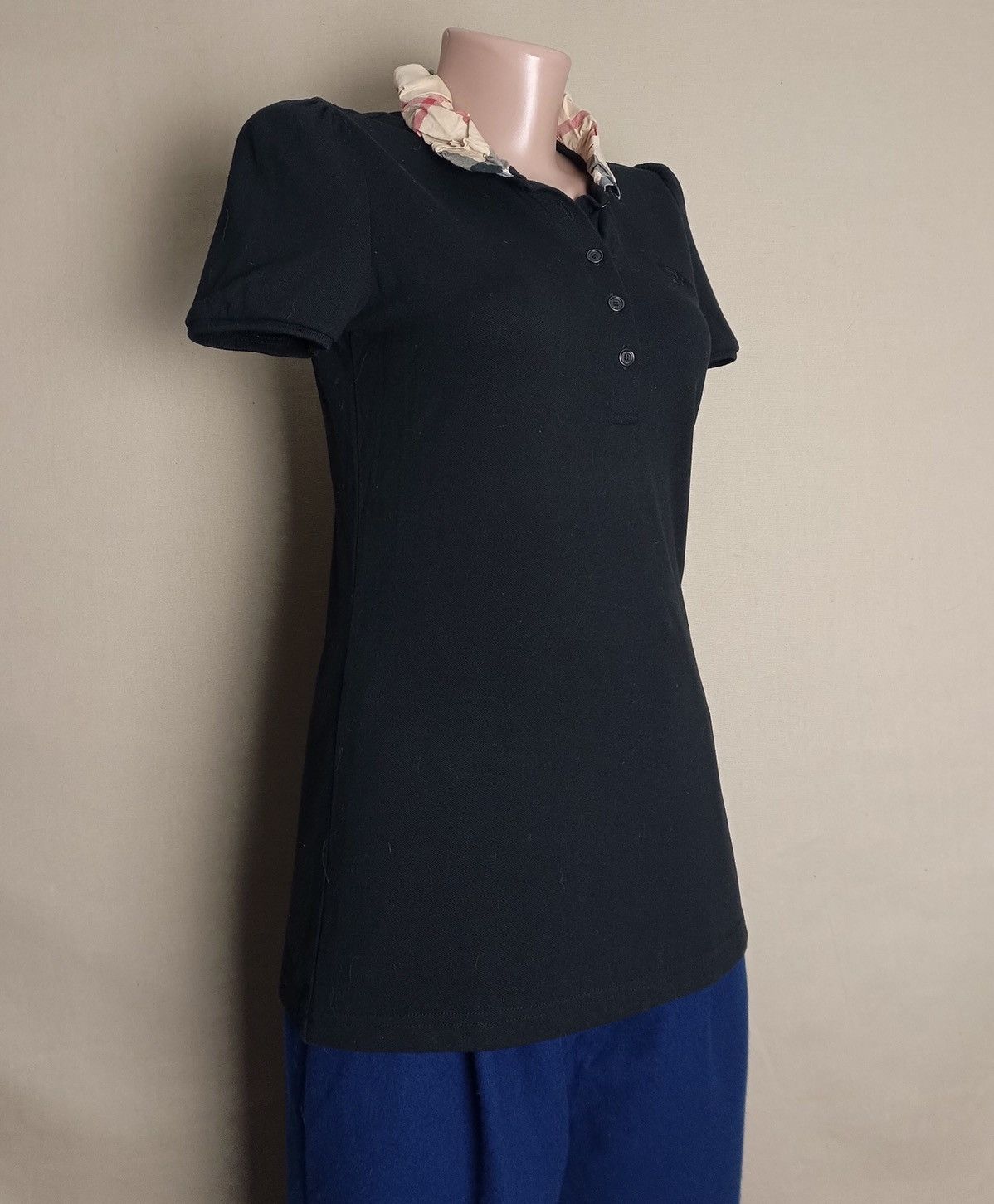 Burberry Burberry Brit Black Polo T-Shirt Womens Size S Size S / US 4 / IT 40 - 5 Thumbnail