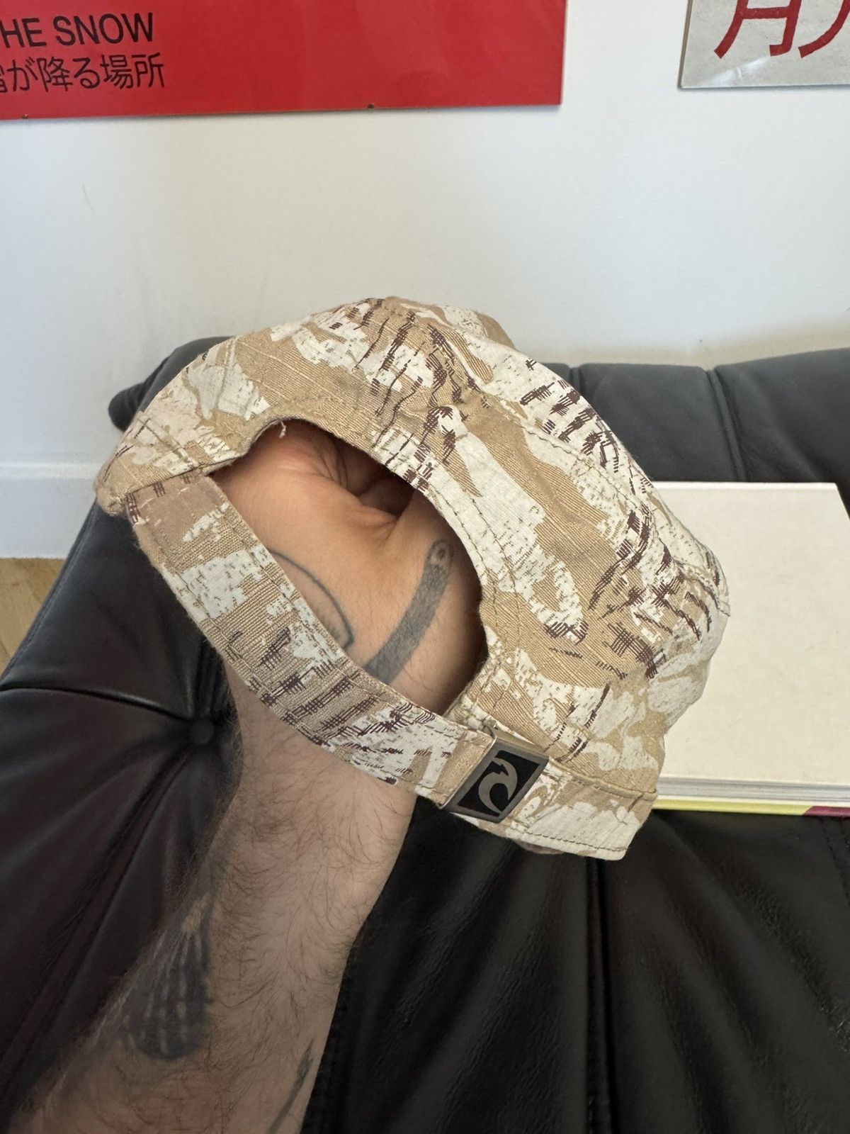 Ripcurl Vintage Y2k Rip Curl Australia Surf Style Cap Safari Camo Size ONE SIZE - 5 Thumbnail