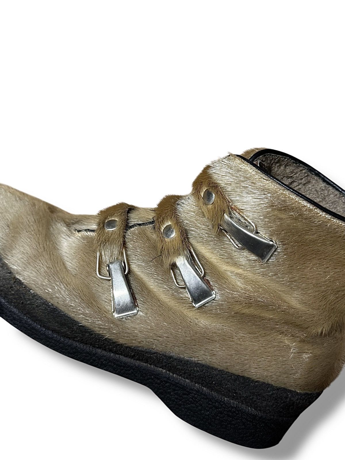 Japanese Brand Archive Avantgarde Faux Fur Vintage Y2K Boots Size US 10.5 / IT 40.5 - 6 Thumbnail