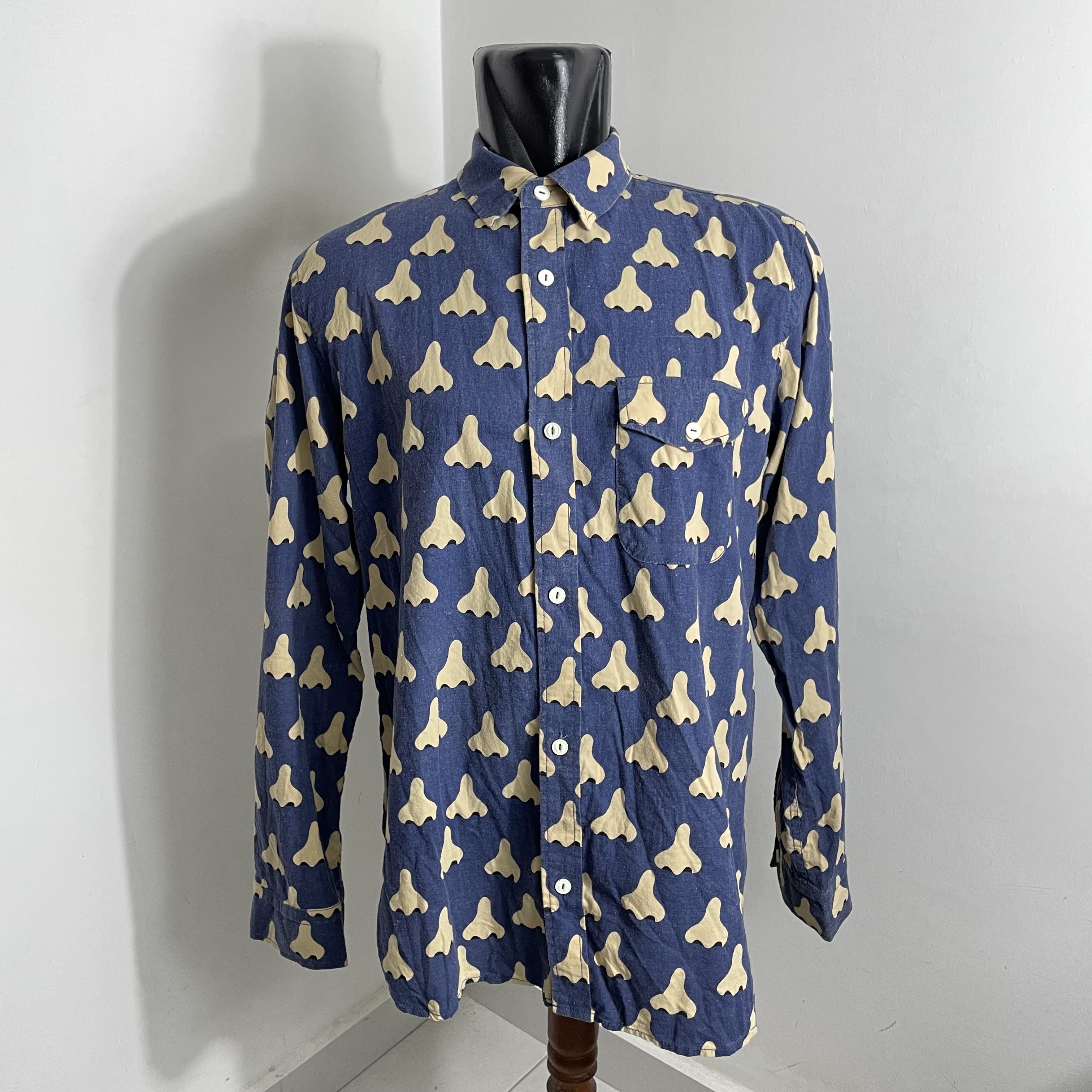Japanese Brand × go slow caravan ⭐️SALE⭐️ [L] GO SLOW CARAVAN NOSE COTTON SHIRT Size US L / EU 52-54 / 3 - 1 Thumbnail