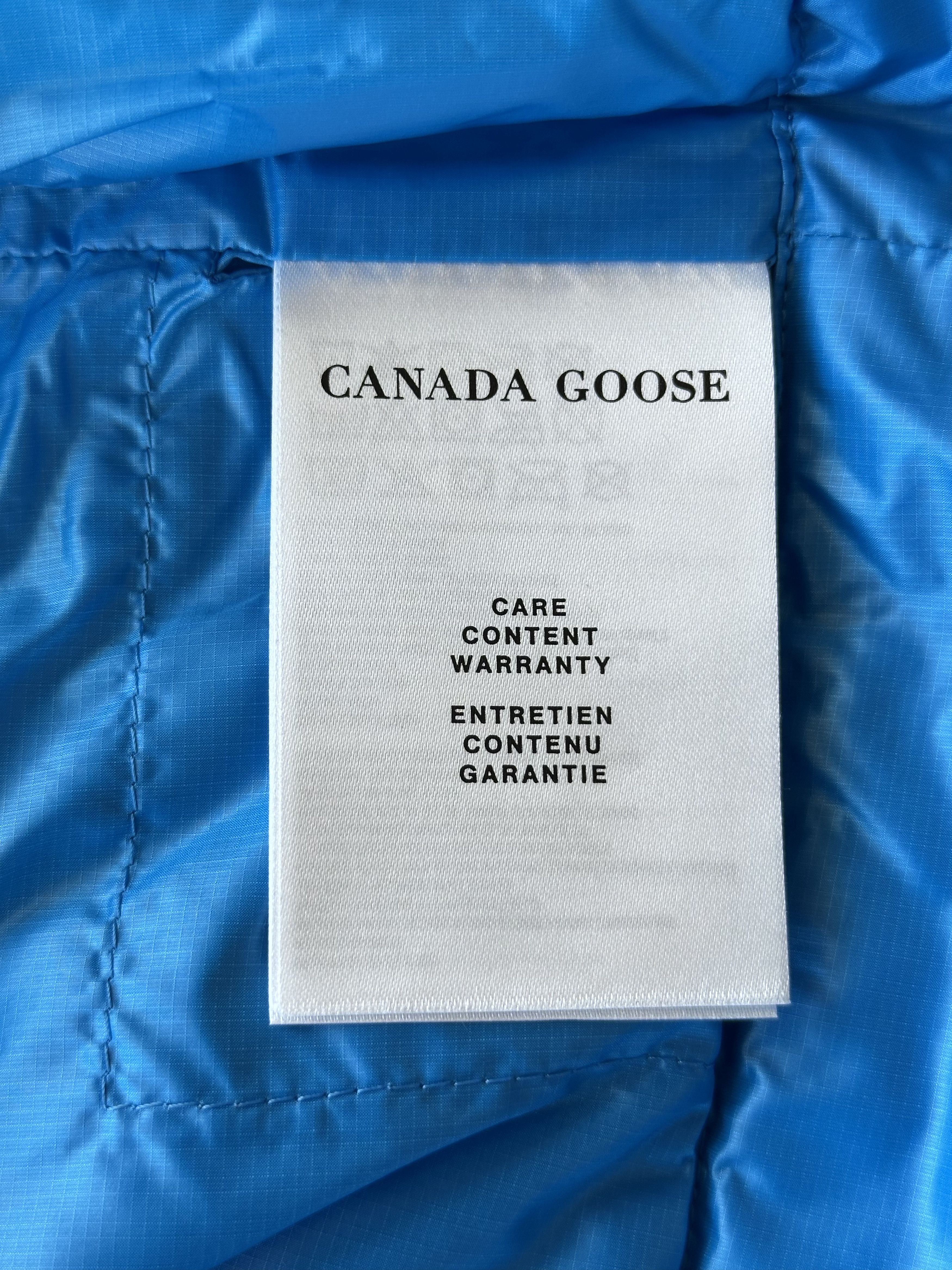 Canada Goose Canada Goose Glaicer Blue Crofton Men's Vest Size US L / EU 52-54 / 3 - 4 Thumbnail