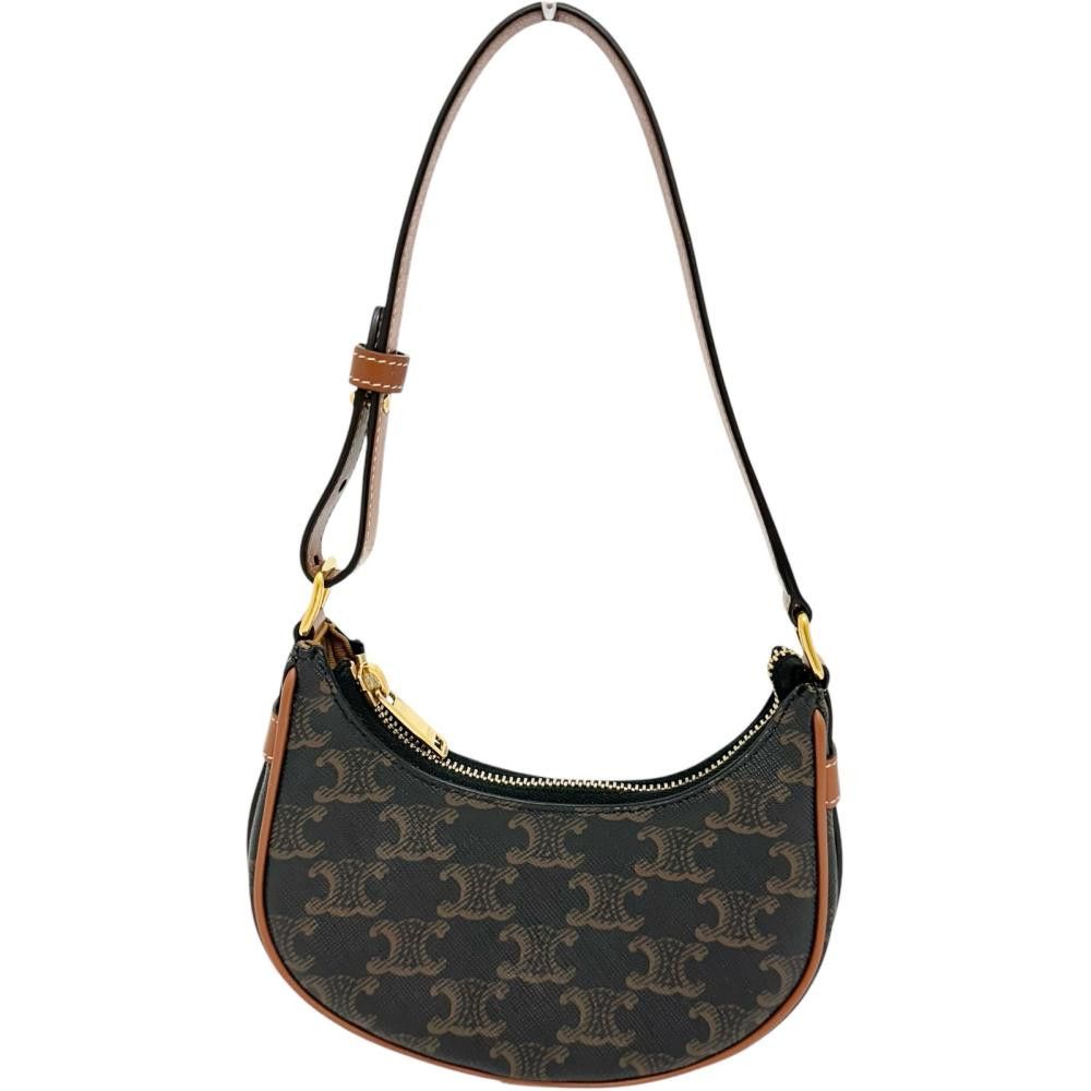 Celine Celine Celine Ava Mini Trionfo Canvas Handbag Canvas Handbag Size ONE SIZE - 1 Thumbnail