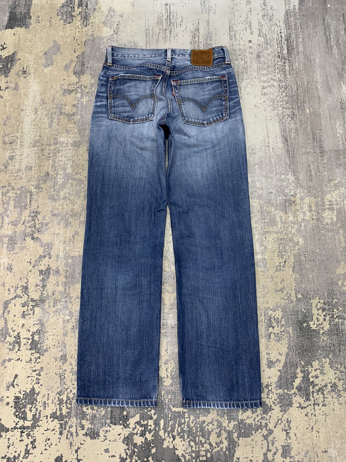 Levi's Vintage Levis 702 Distressed Denim Jeans 29x29.5 Size US 29 - 9 Thumbnail