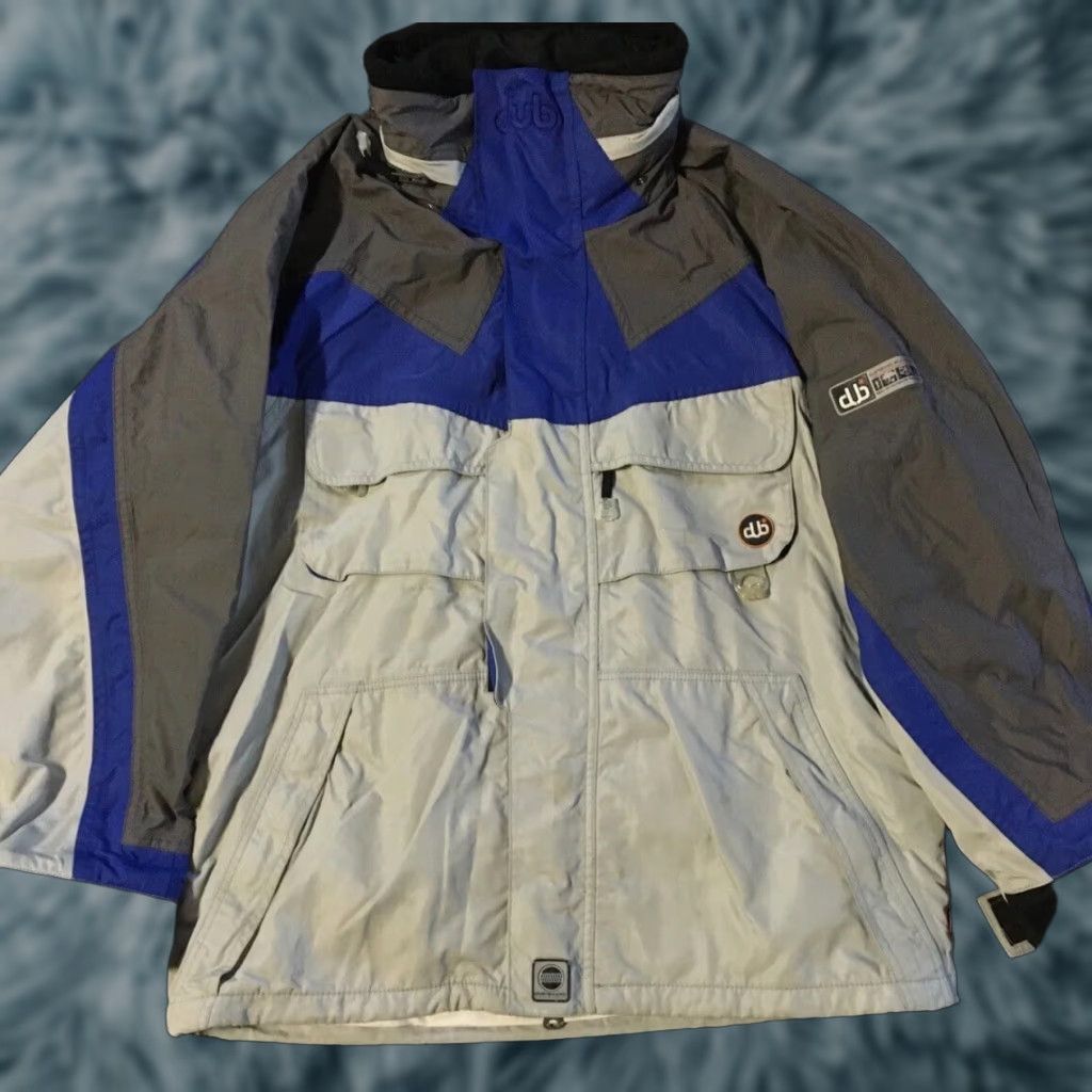 J Brand Vtg 90s Dub Brand Weathergear Jacket M Snowboard Droors DC Shoes Skate Kalis Ski Shirt? Size US M / EU 48-50 / 2 - 1 Thumbnail