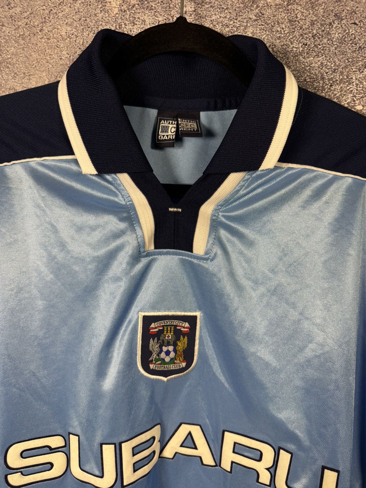 Vintage 90’s Vintage Coventry City 1999/00 Home Soccer Jersey Medium Size US XL / EU 56 / 4 - 6 Thumbnail