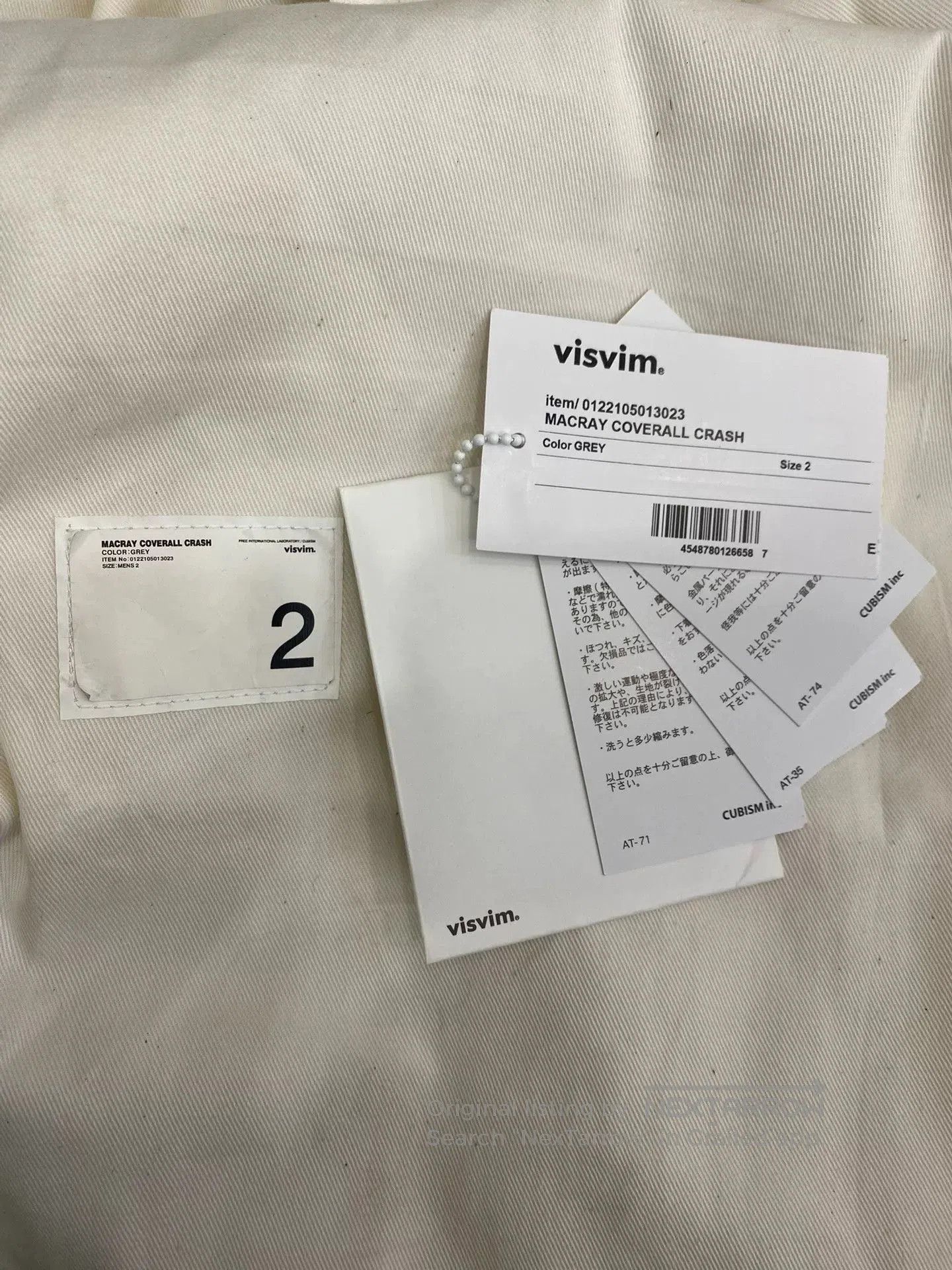 Visvim visvim 22ss Macray Coverall Crash Jacket. Size US M / EU 48-50 / 2 - 7 Thumbnail