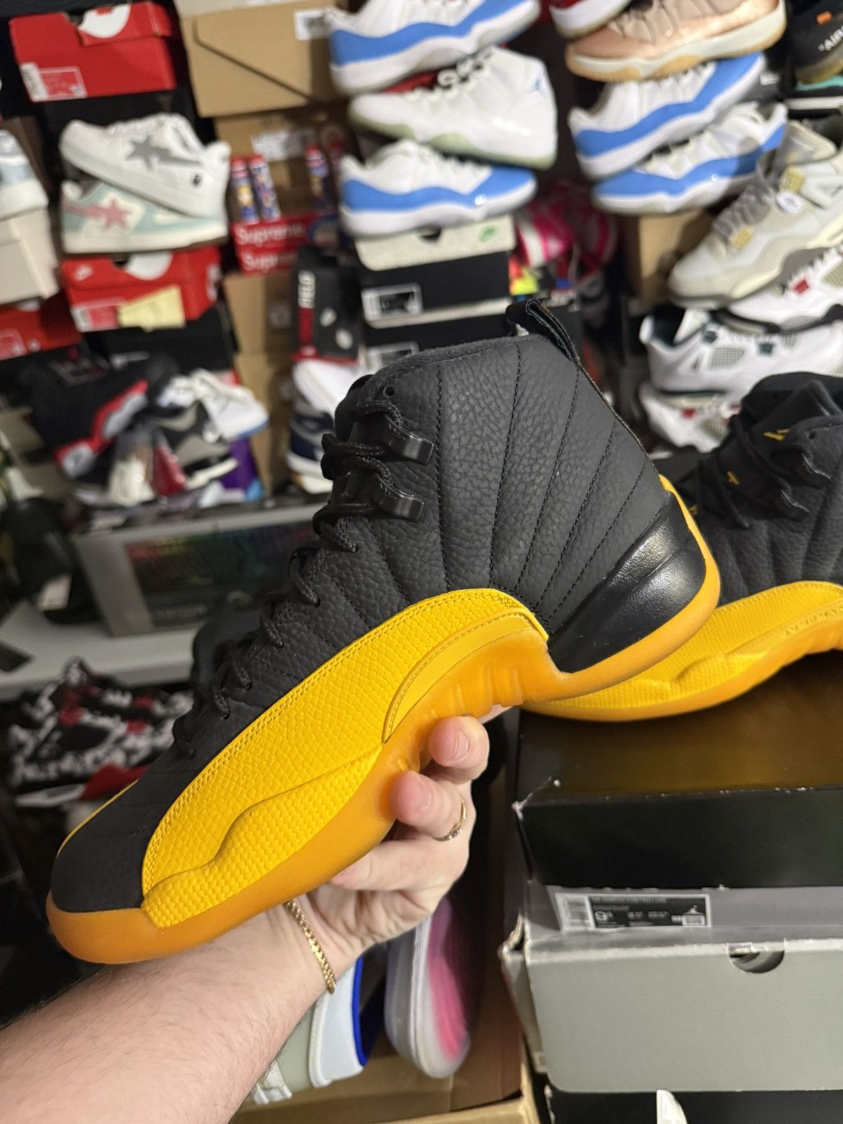 Jordan Brand Jordan retro 12 university gold sz 10 Size US 10 / EU 43 - 3 Thumbnail