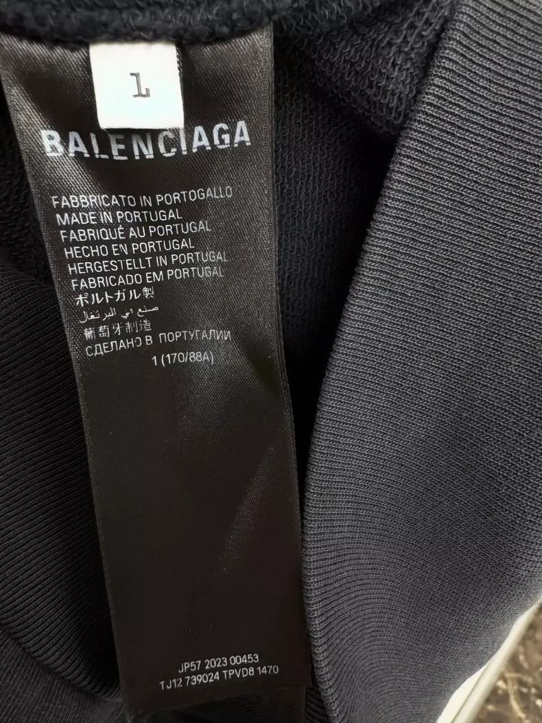 Balenciaga Balenciaga Hoodie Size L / US 10 / IT 46 - 3 Thumbnail