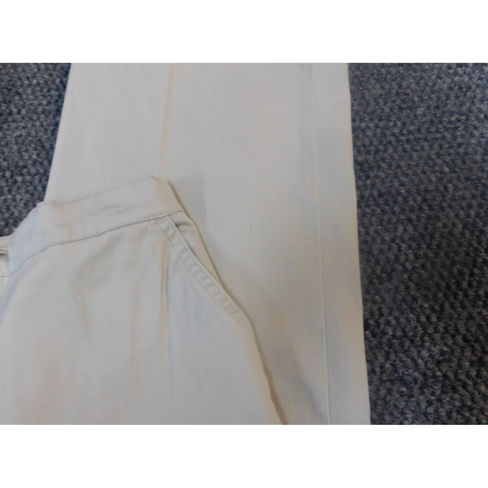 Charter Club Charter Club Pants Capri Beige Women 4 Straight Inseam 23 Crop Knit Cotton Polyester Capris Striped Casual Business Womens Size 27" / US 4 / IT 40 - 2 Thumbnail