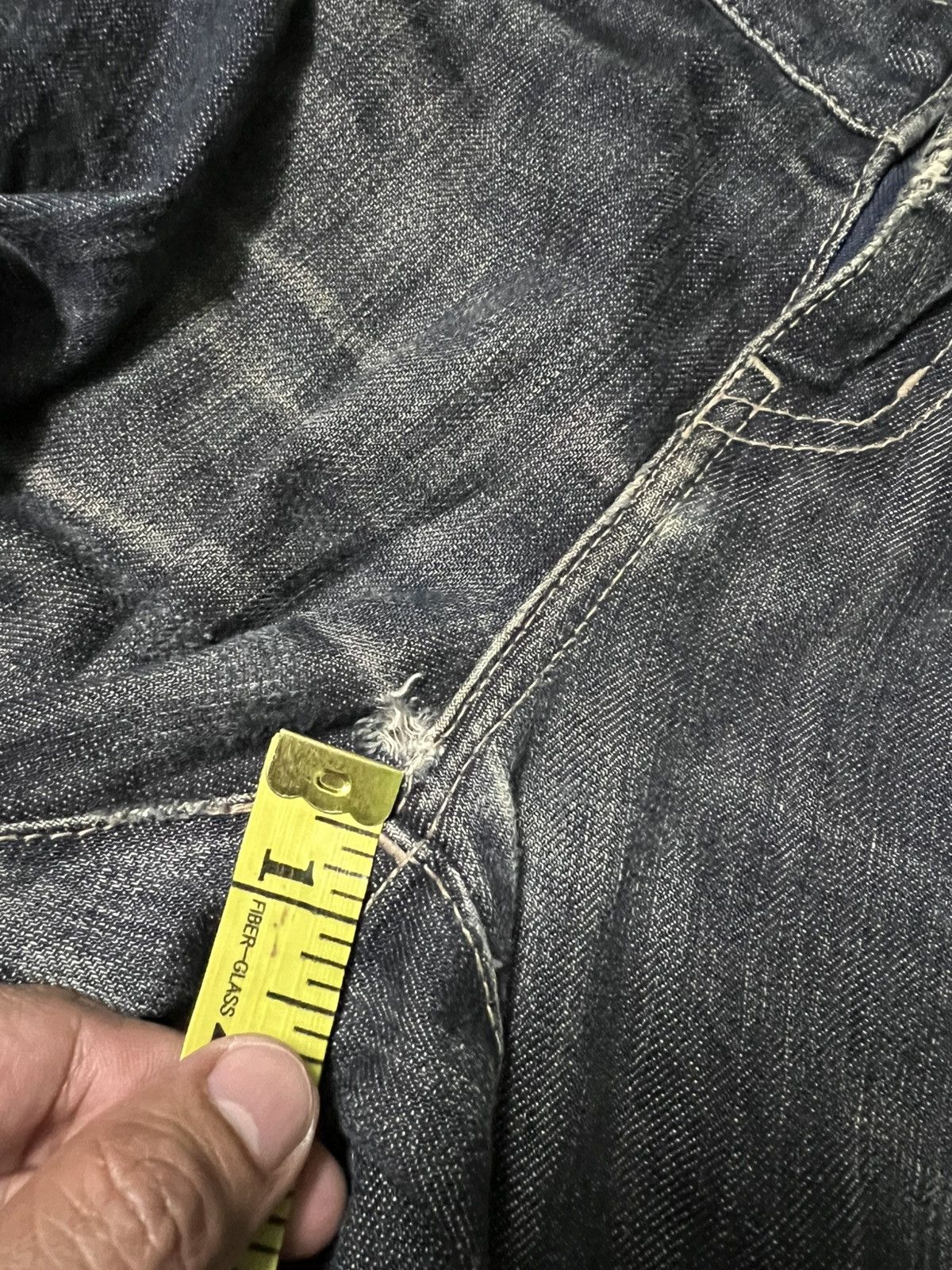 Japanese Brand × PPFM 💥DOUBLE WAIST💥PPFM MULTIPOCKET DISTRESS PUNK JEAN Size US 31 - 3 Thumbnail