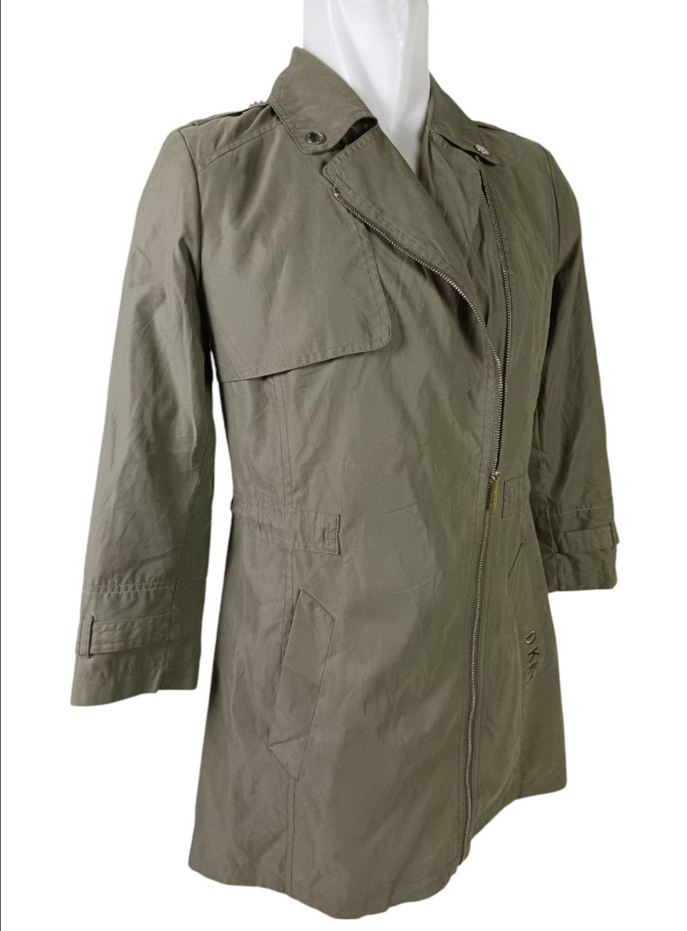 DKNY × Donna Karan Vintage DKNY Donna Karan Fish Tail Parka Jacket Size M / US 6-8 / IT 42-44 - 19 Thumbnail