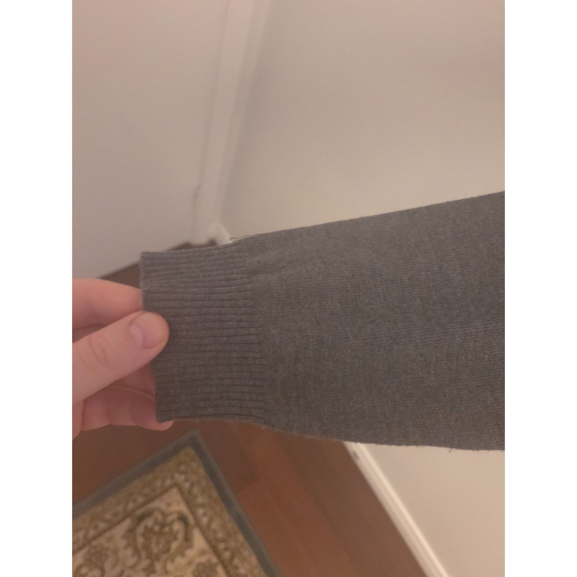 Other Consenso Lightweight Textured Crewneck Sweater Gray XXL Size US L / EU 52-54 / 3 - 5 Thumbnail