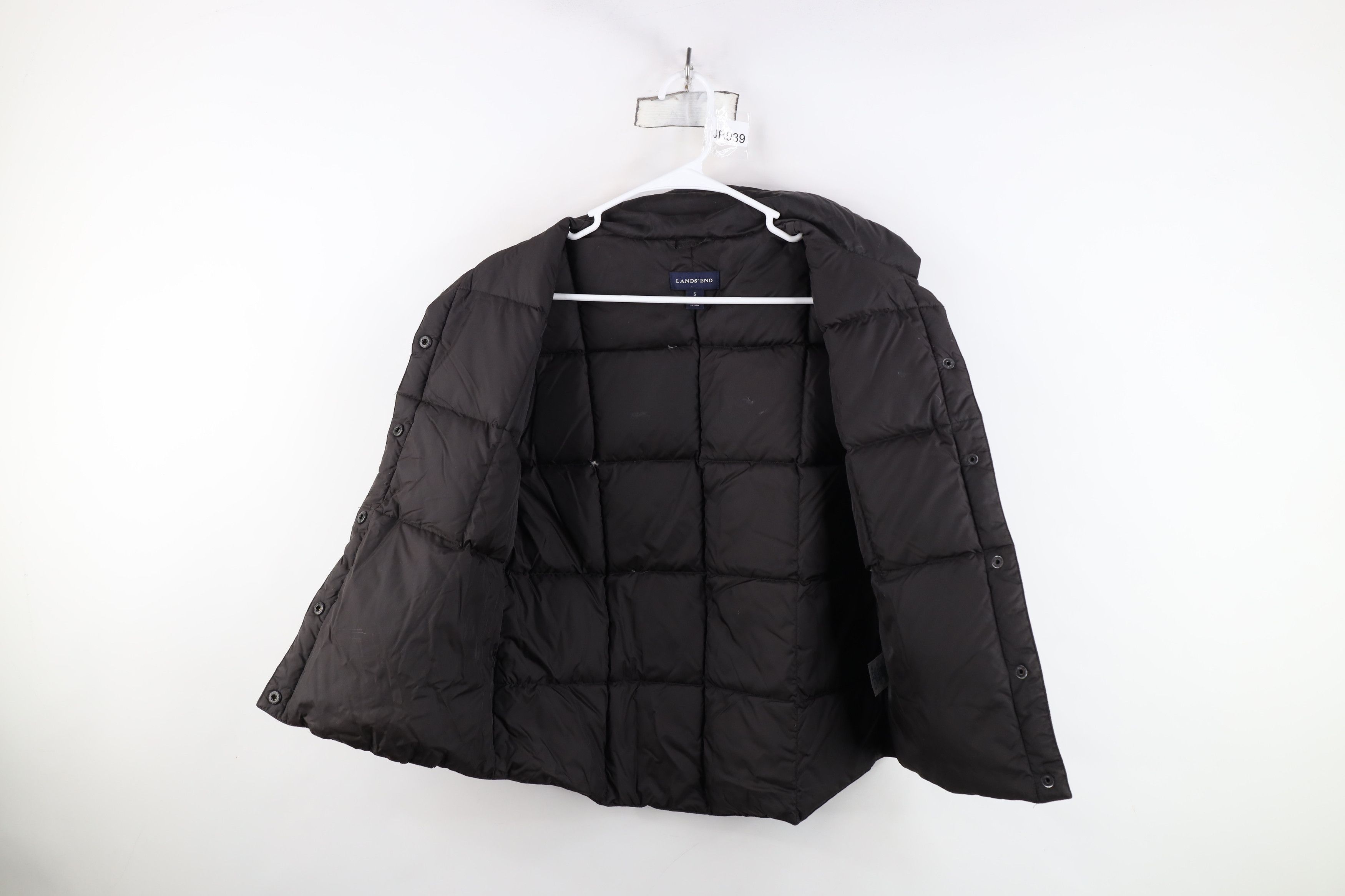 Lands' End Vintage Lands End Duck Down Puffer Vest Jacket Dark Brown Size S / US 4 / IT 40 - 7 Thumbnail