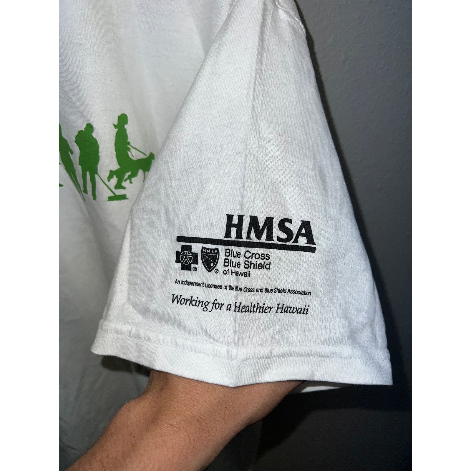 Hanes Get Active Shirt HMSA Healthier Hawaii Blue Cross Shield XL Size US XL / EU 56 / 4 - 5 Thumbnail