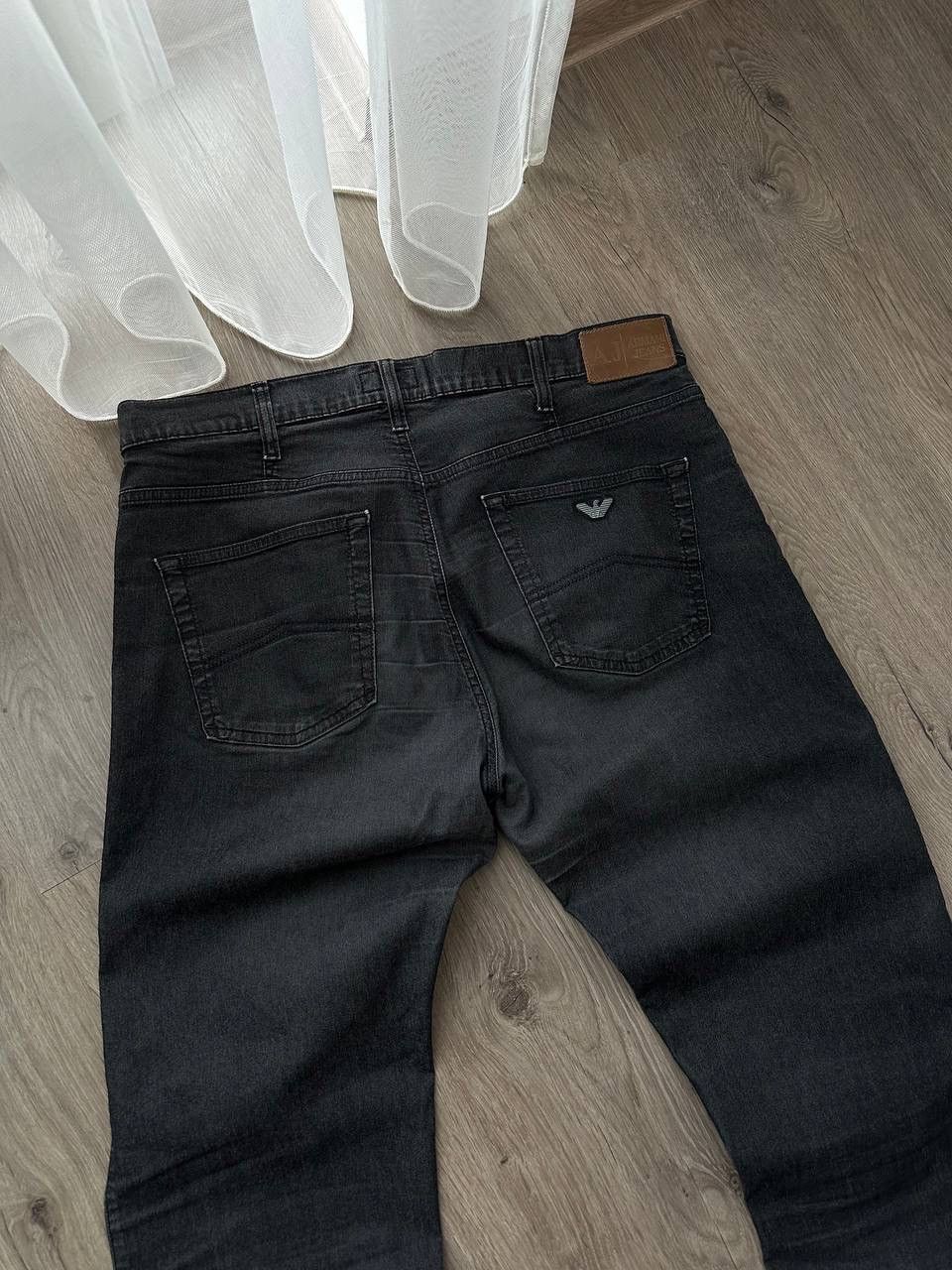 Armani × Vintage Vintage Armani Jens Gray Faded Big Tab Pants Size US 36 / EU 52 - 8 Thumbnail