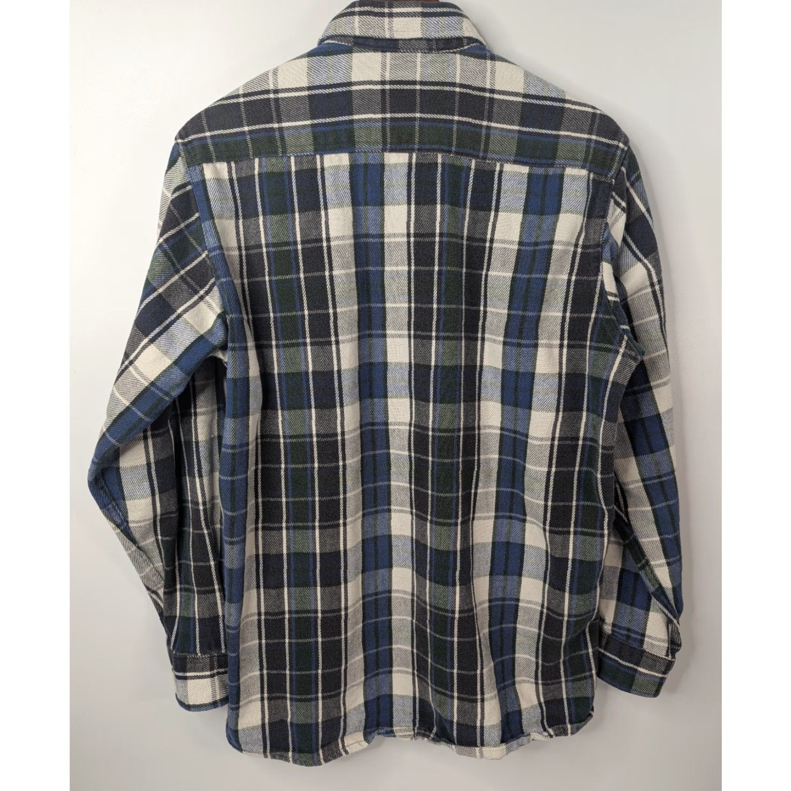 Vintage VINTAGE Field and Stream Shirt Men’s L Tall Plaid Flannel Blue Cotton Button-Up Size US L / EU 52-54 / 3 - 4 Thumbnail