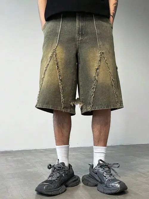 Other Hirota x Gotoh Washed Y2k Shorts Jorts Opium Denim Size US 32 / EU 48 - 5 Thumbnail