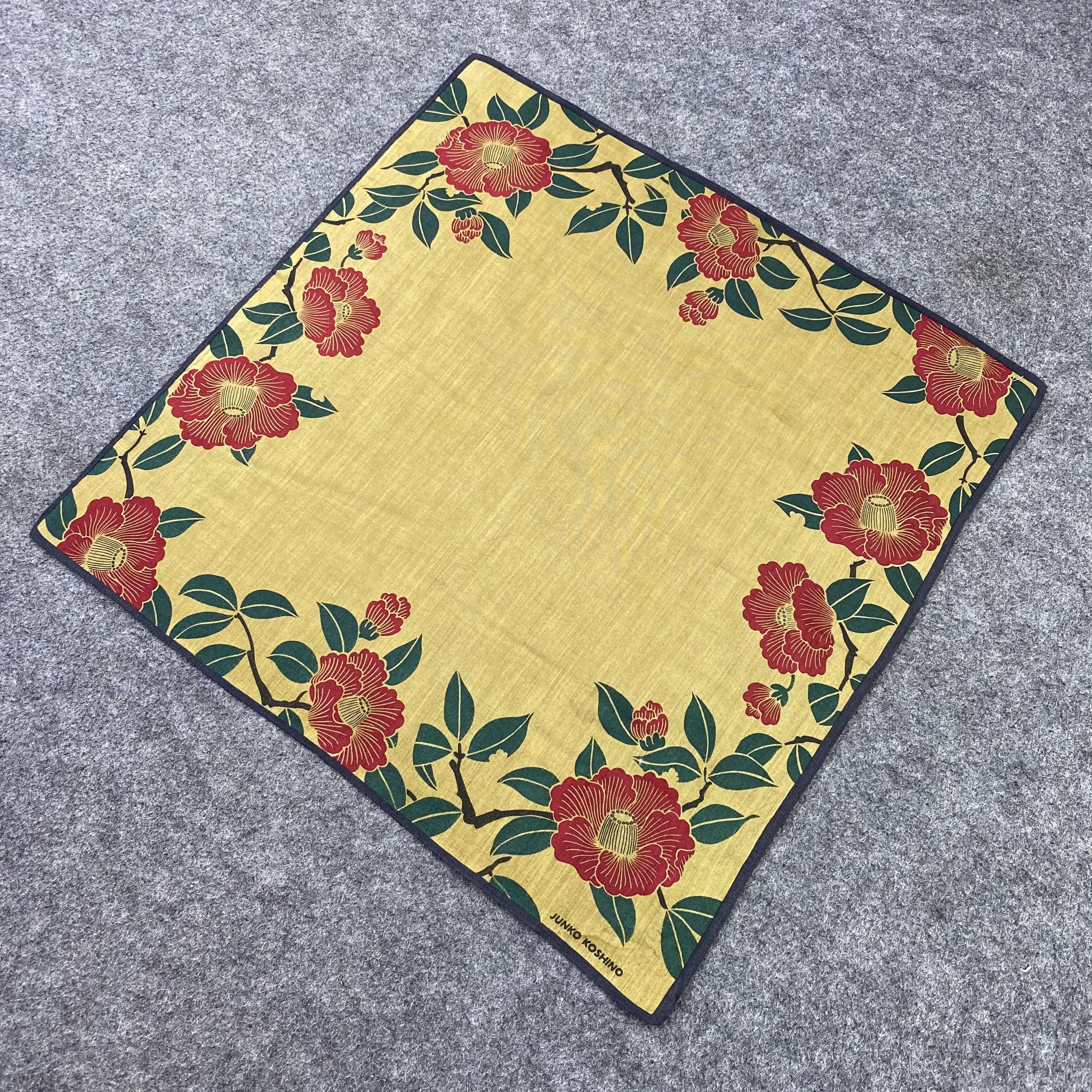 Japanese Brand Junko Koshino Handkerchief / Bandana / Neckerchief-B1377 Size ONE SIZE - 4 Thumbnail