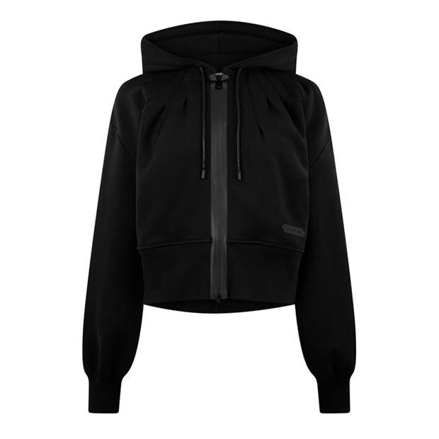 Lanvin o1g2r1mq1024 Zip Hoodie in Black Size S / US 4 / IT 40 - 1 Thumbnail