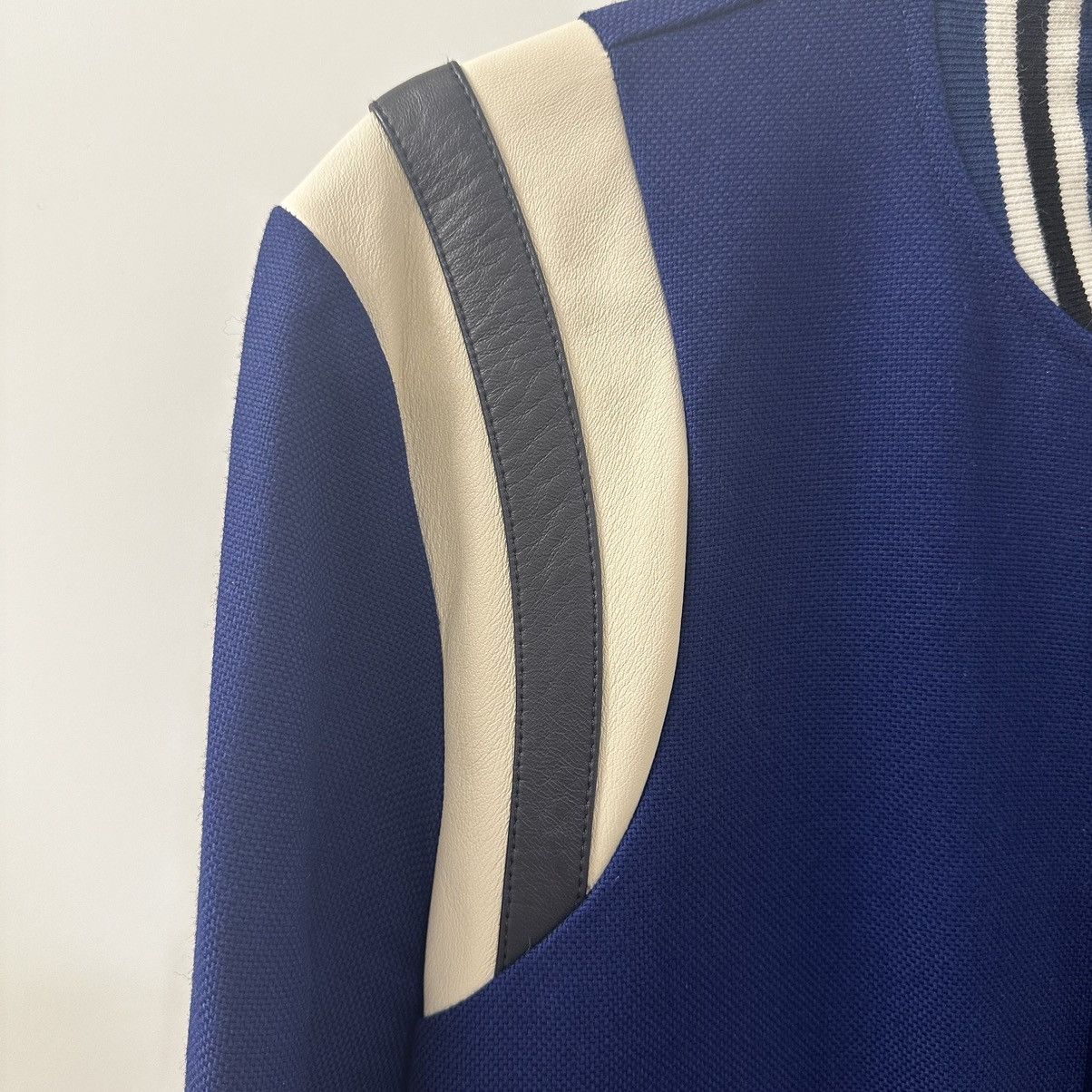 Paul Smith Rare High Quality Paul Smith Wool Lambskin Varsity Jacket Size US S / EU 44-46 / 1 - 3 Thumbnail