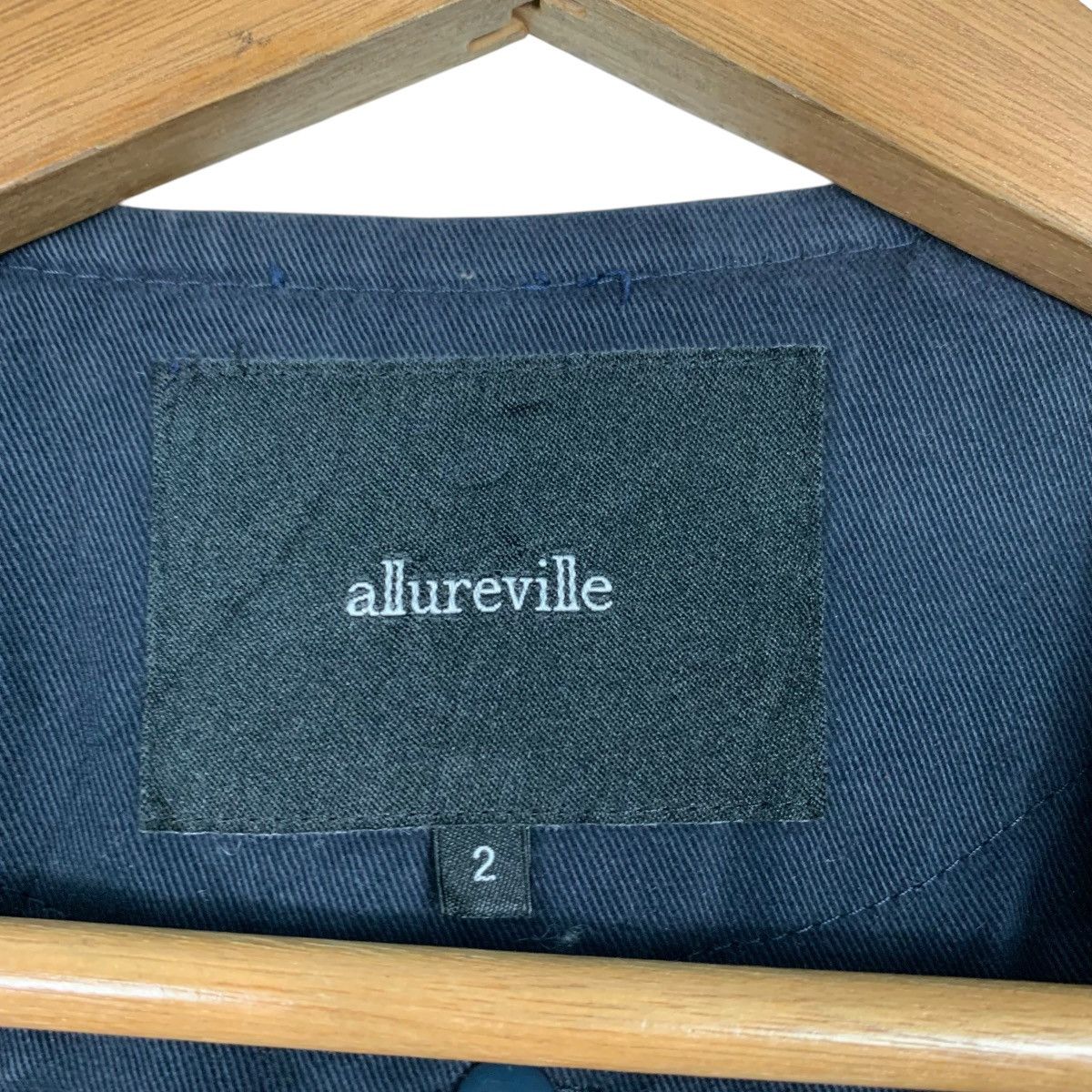 Japanese Brand ALLUREVILLE Made in Japan Poly Rayon Overcoat #1650-C73 Size US S / EU 44-46 / 1 - 16 Thumbnail