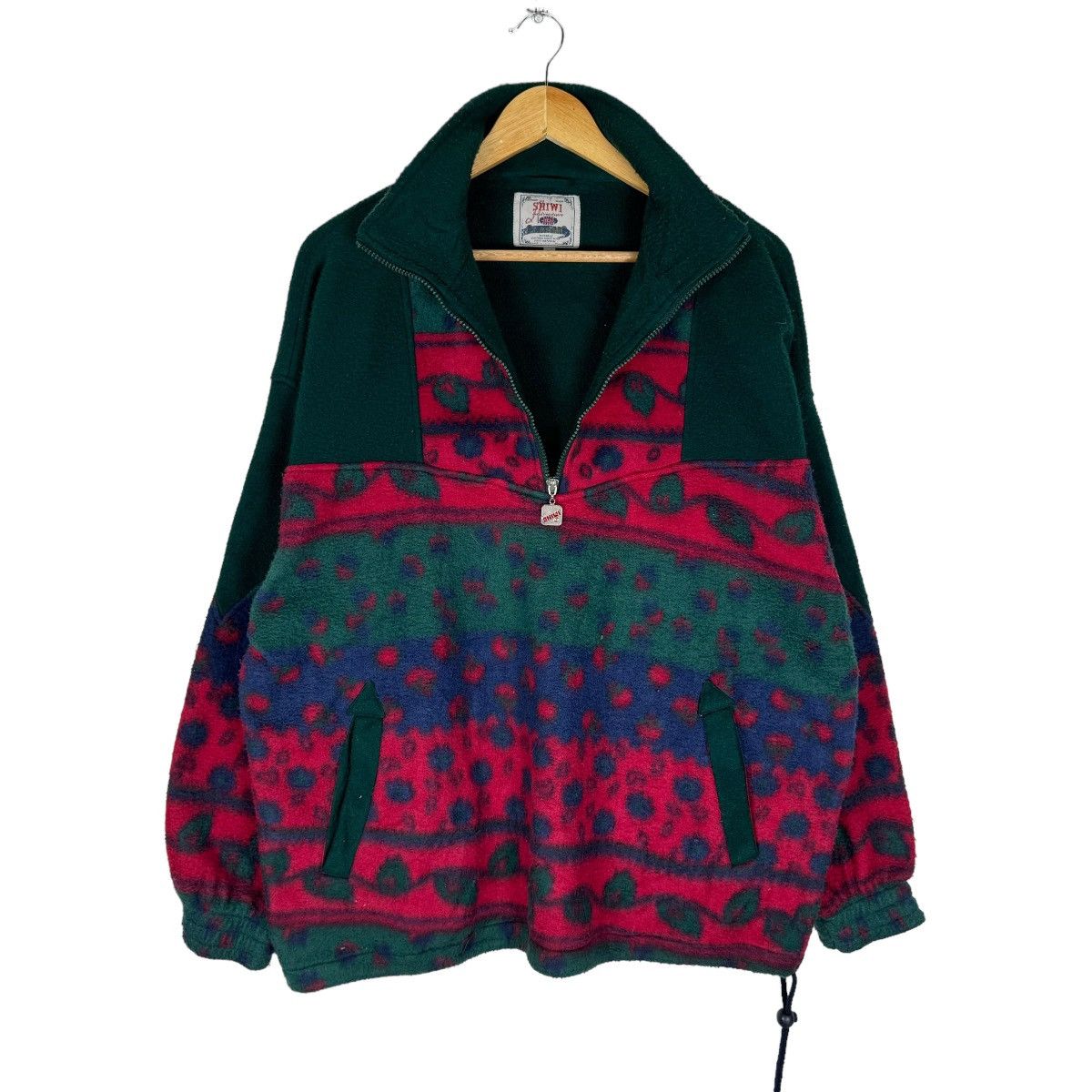 Vintage ❄️SHIVI ADVENTURE HALF ZIP FLEECE JACKET Size US M / EU 48-50 / 2 - 1 Thumbnail