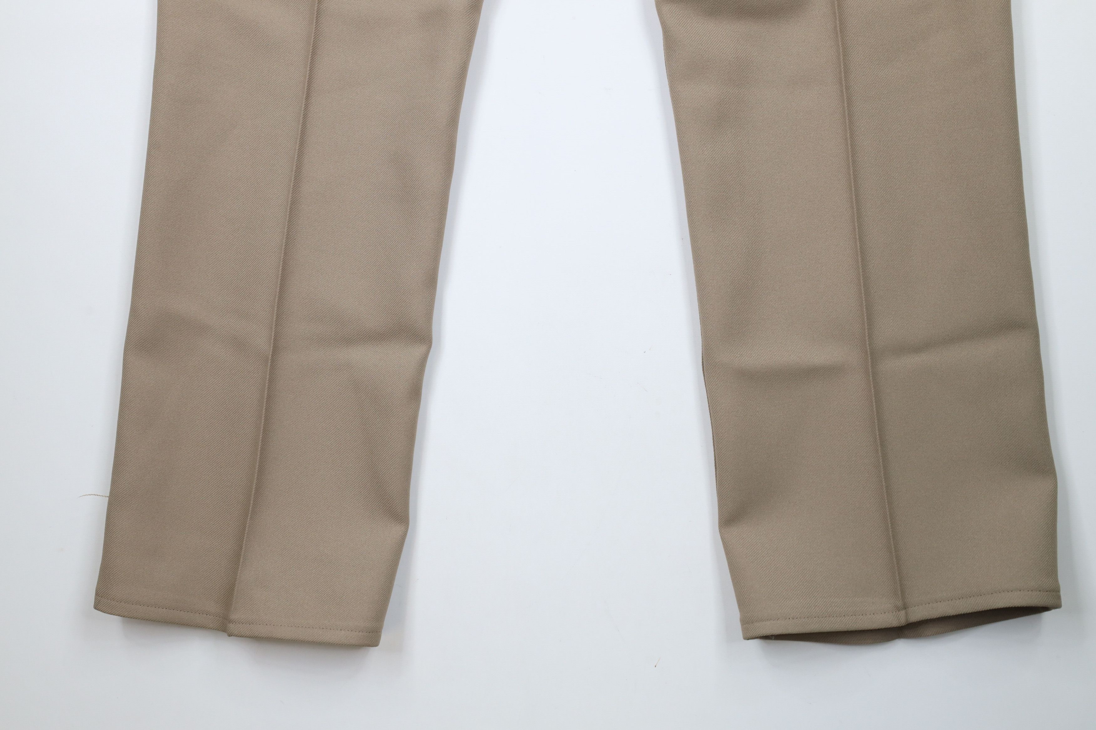 Vintage × Wrangler Deadstock Vintage 90s Wrangler Knit Wide Leg Pants Beige USA Size US 44 / EU 60 - 13 Thumbnail