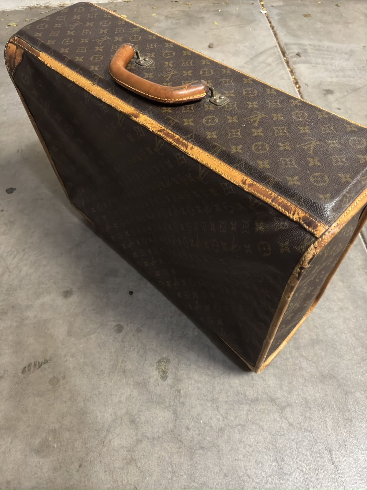 Louis Vuitton Louis Vuitton Paris Vintage 1980’s Suitcase Size ONE SIZE - 6 Thumbnail
