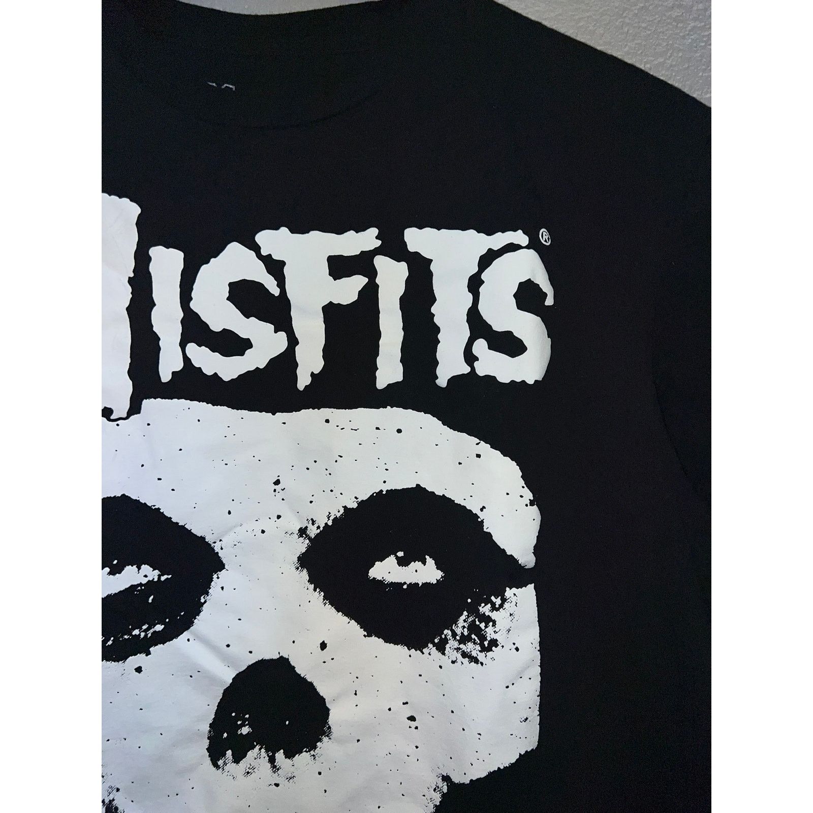 Misfits Misfits Skull Shirt Fiend Black White Skeleton Band Tour Tee Size US M / EU 48-50 / 2 - 4 Thumbnail