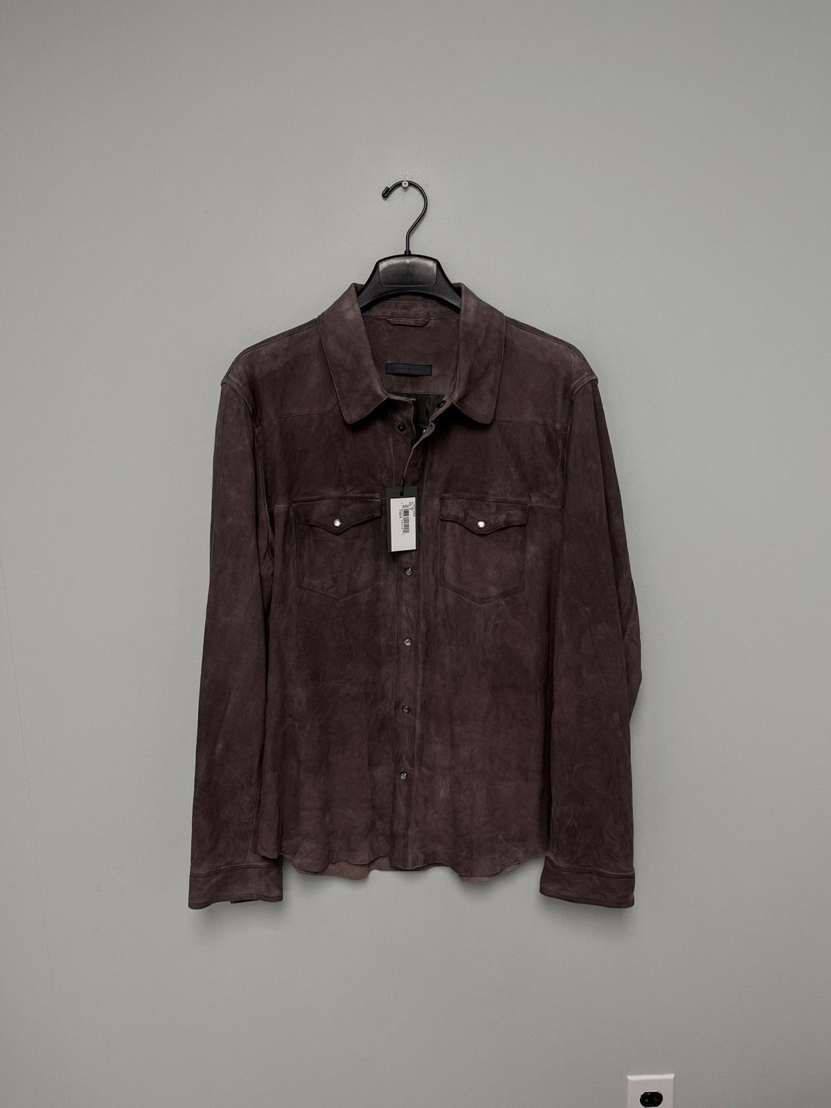 John Varvatos Mason Shirt Jacket Size EU 52 USA 42 Size US L / EU 52-54 / 3 - 6 Thumbnail